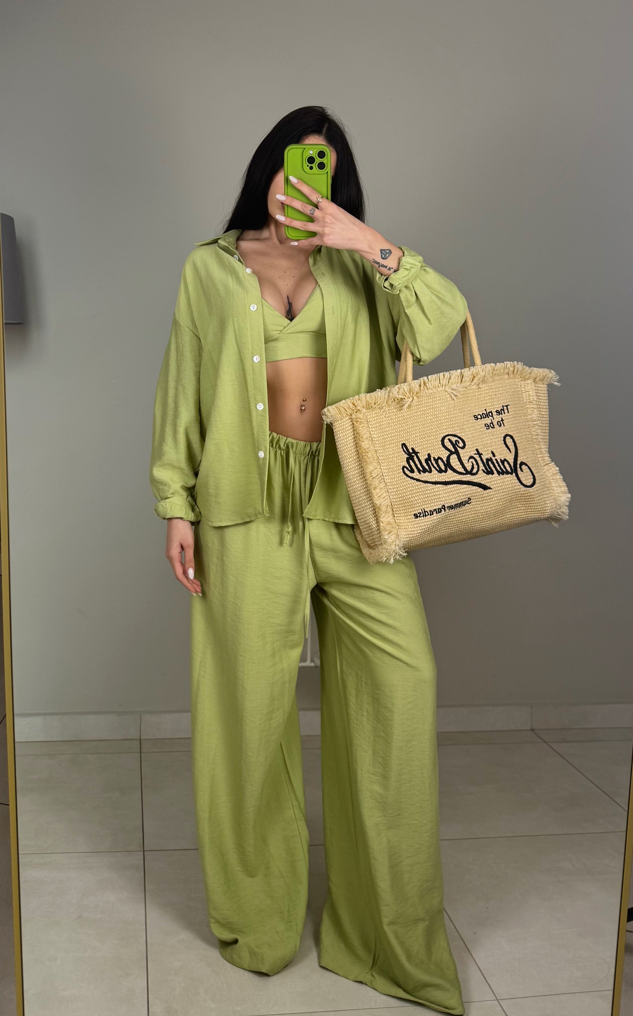 COORDINATO SUMMER VERDE MELA