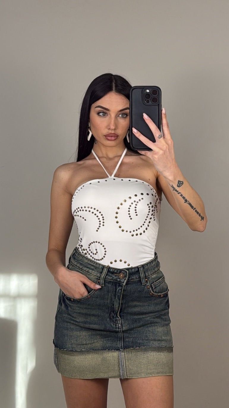 TOP HIPPIE BIANCO