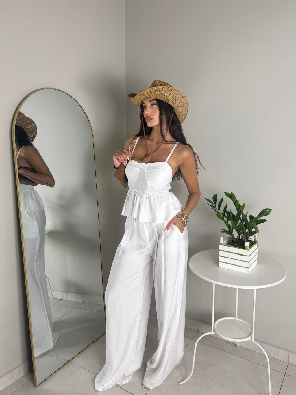 CORDSET ALISYA BIANCO