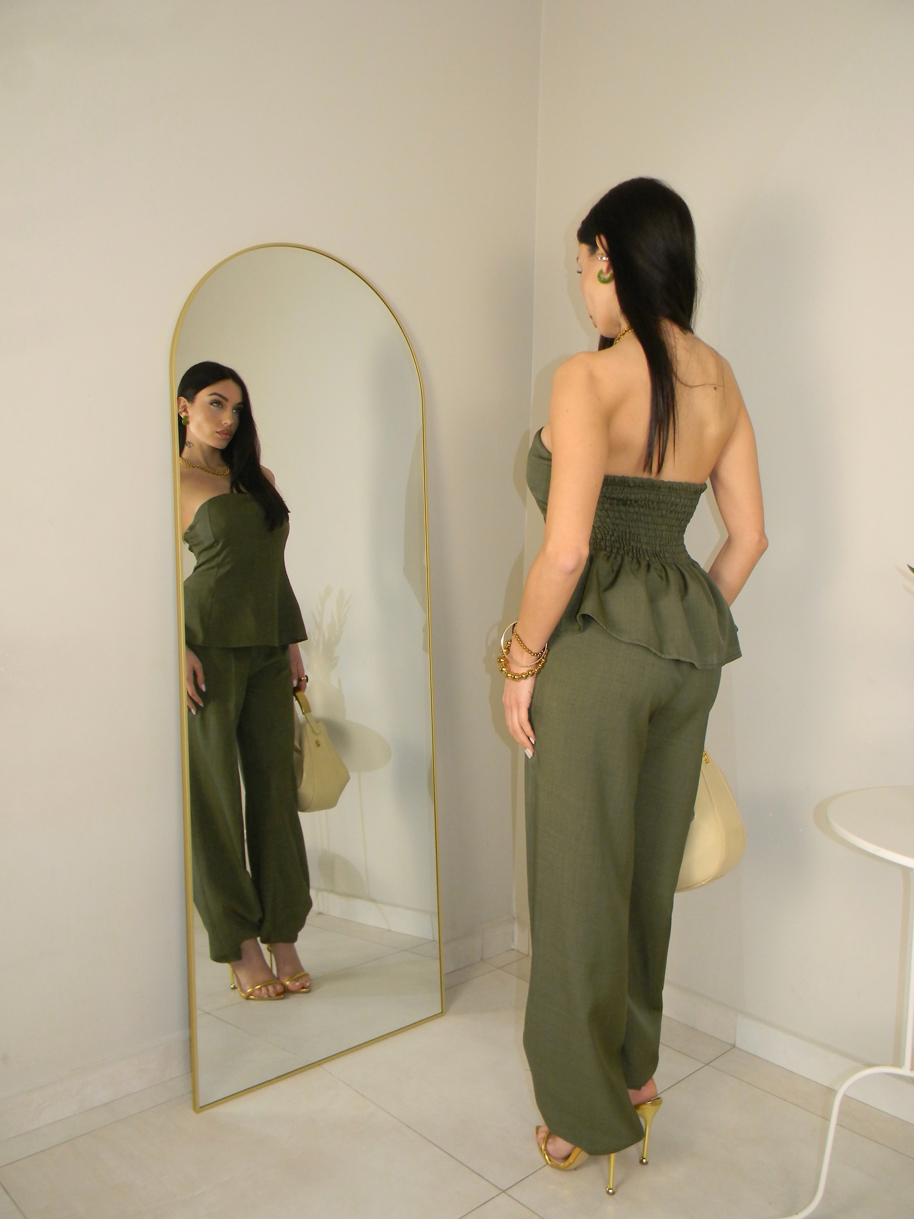 COORDINATO DAILY VERDE MILITARE