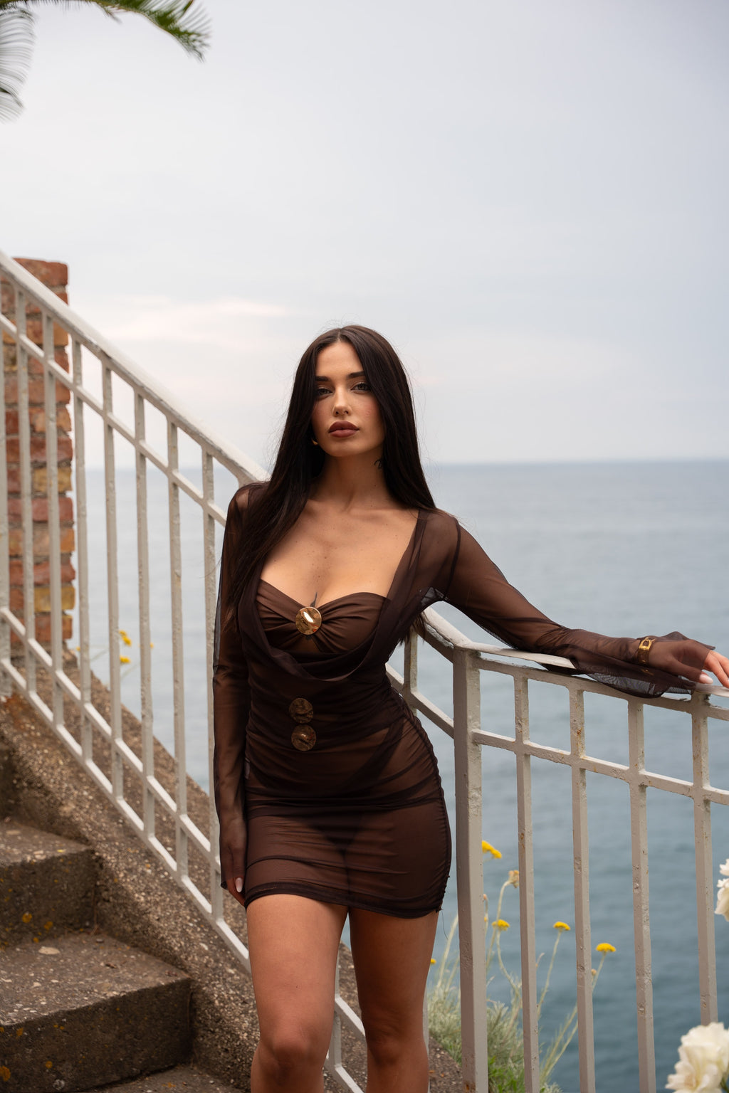 COSTUME INTERO ELODIE MARRONE + COPRICOSTUME