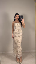 DRESS A POIS AVORIO