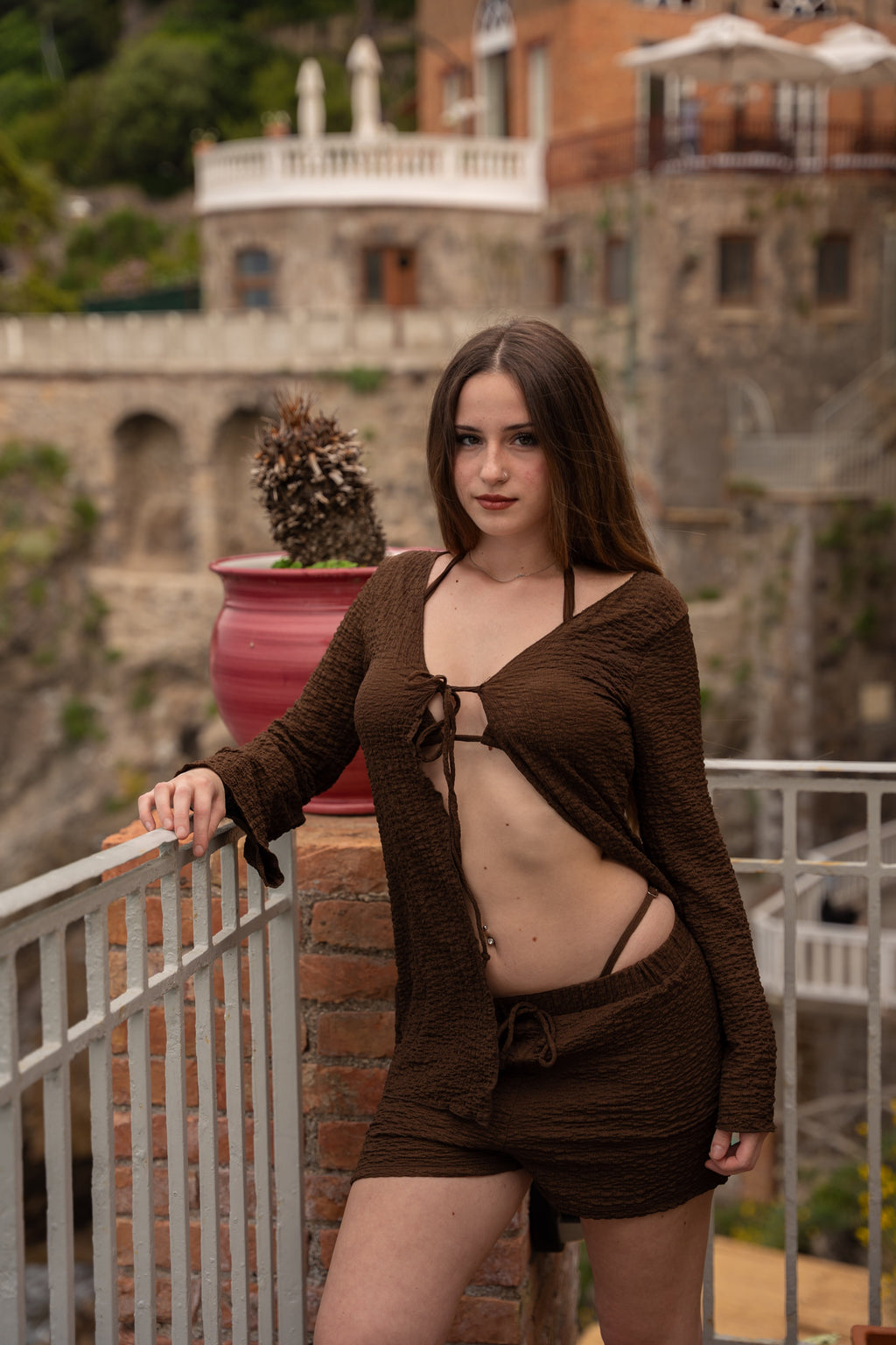 SET BIKINI ELISYA MARRONE