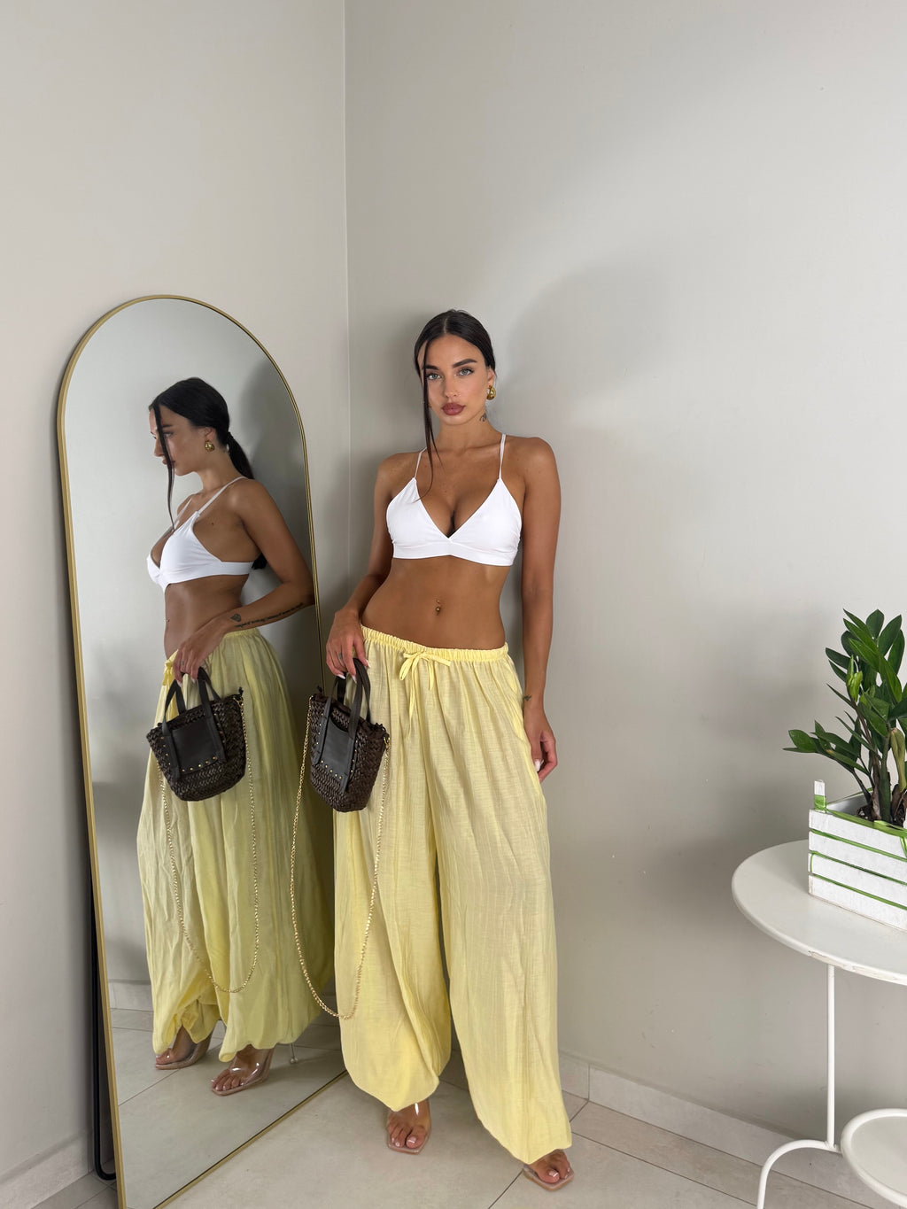 PANTALONE MARBELLA GIALLO