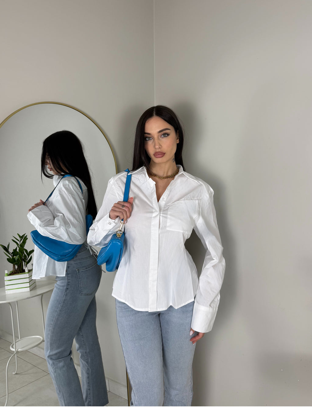 CAMICIA CON LACCETTI