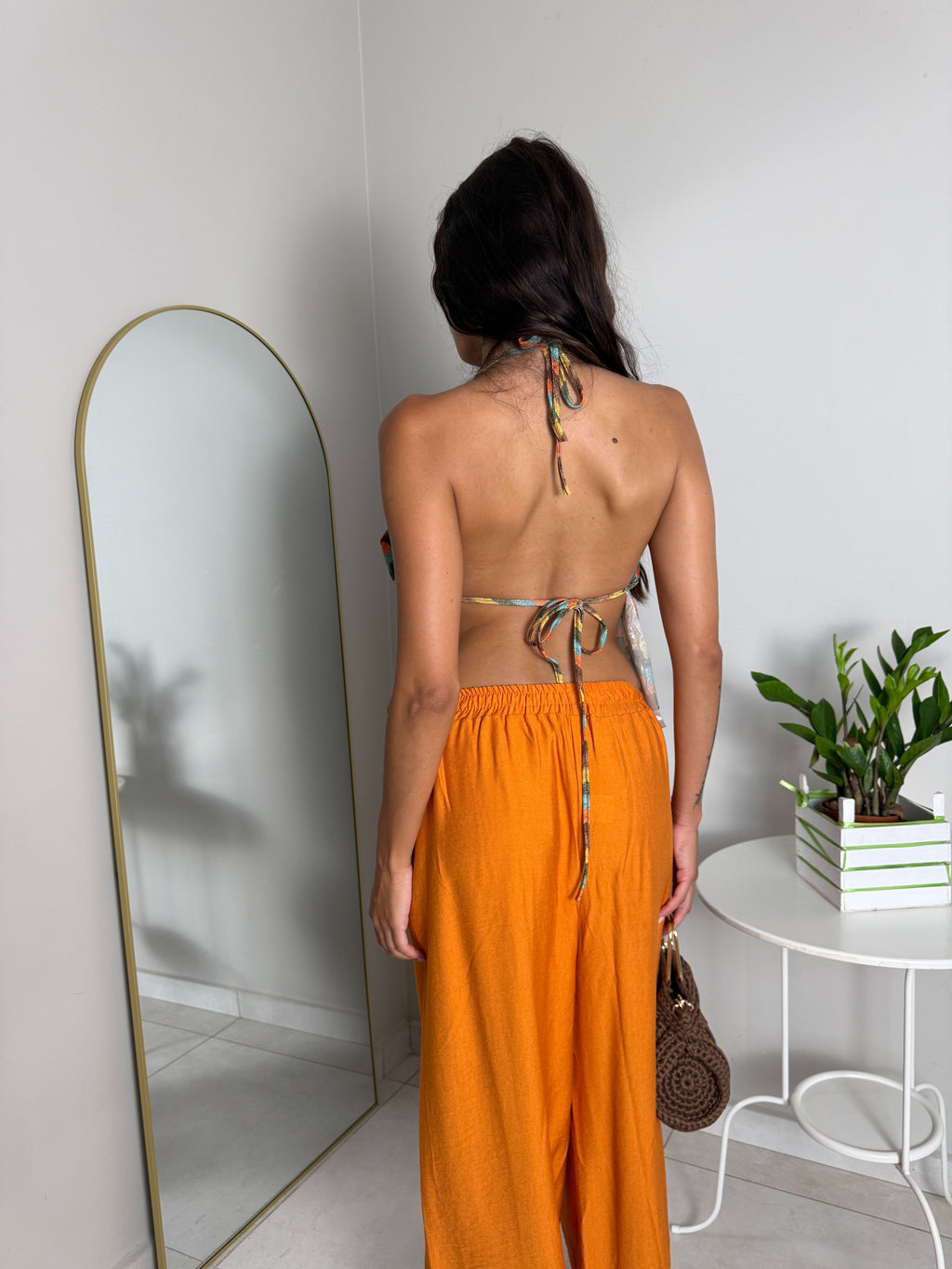 TOP STILE MISSONI ARANCIO