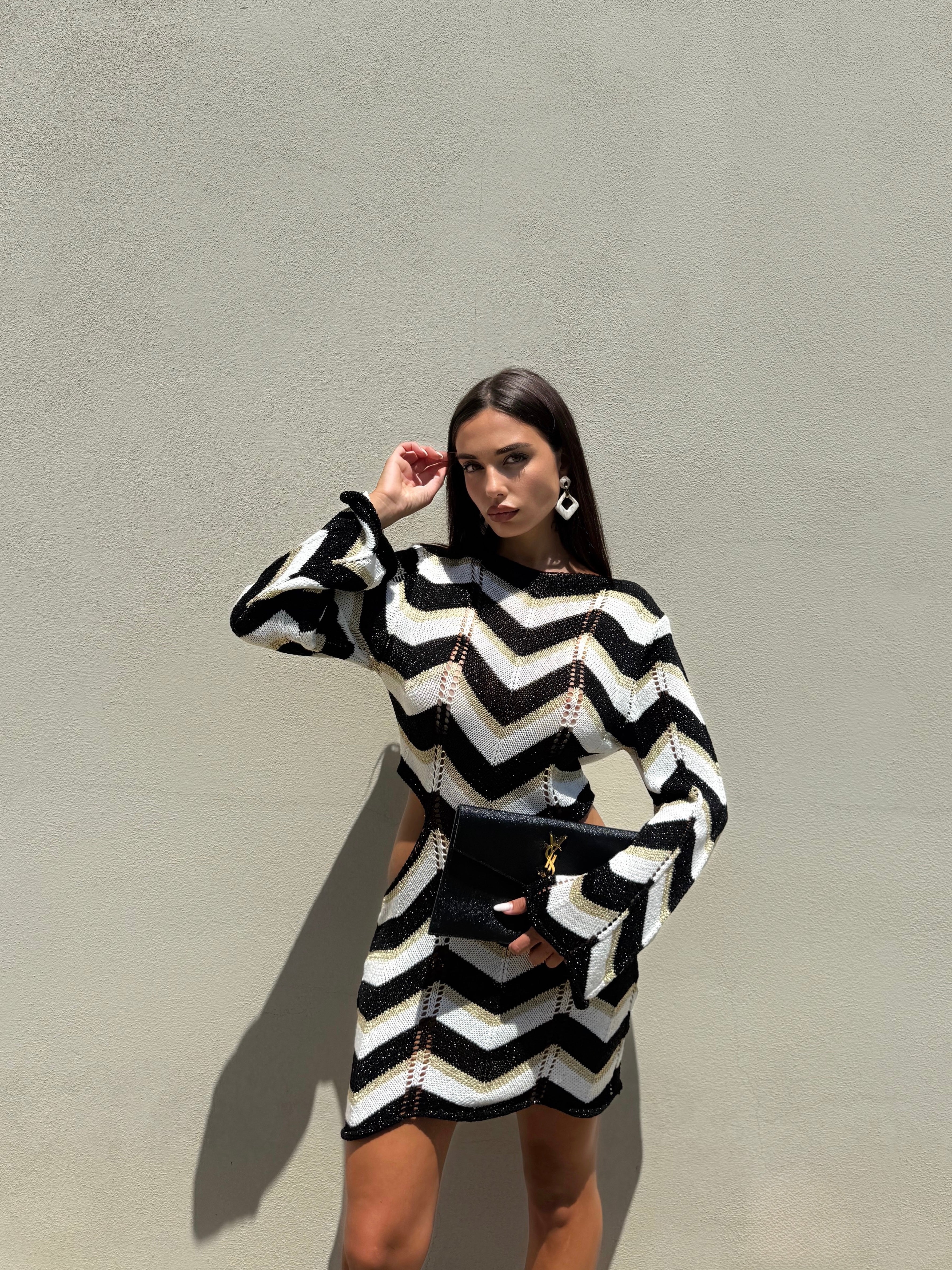 DRESS SARDINIA NERO