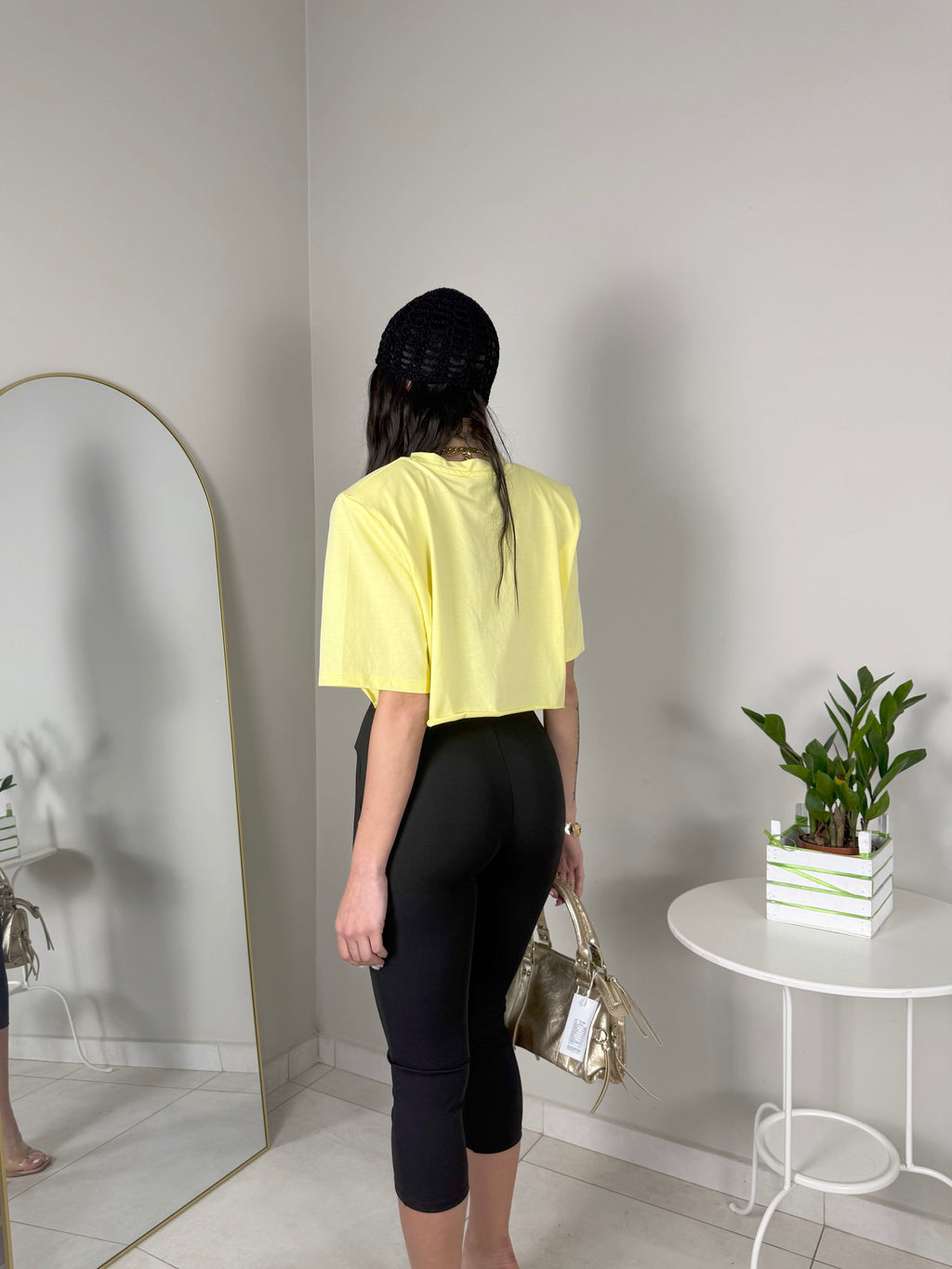 LEGGINS CAPRI NERO