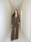 TAILLEUR SHINE MARRONE