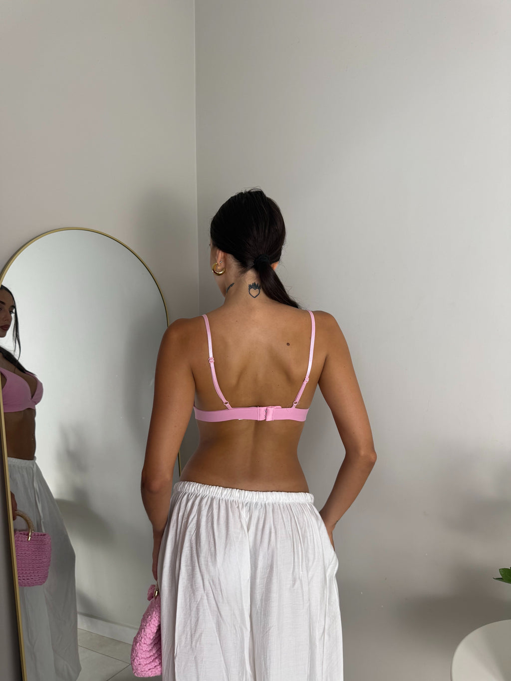 MINI TOP ROSA