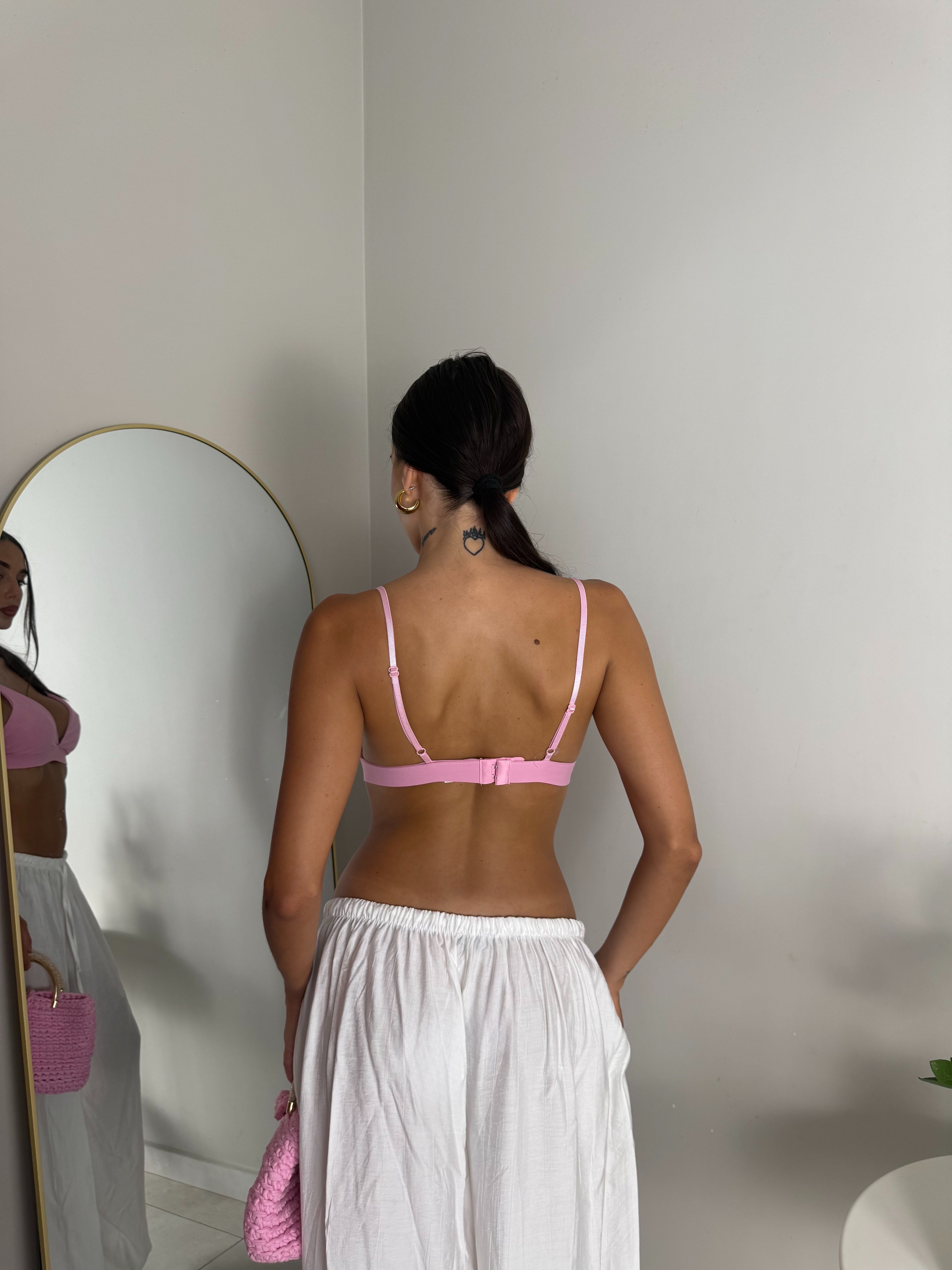 MINI TOP ROSA