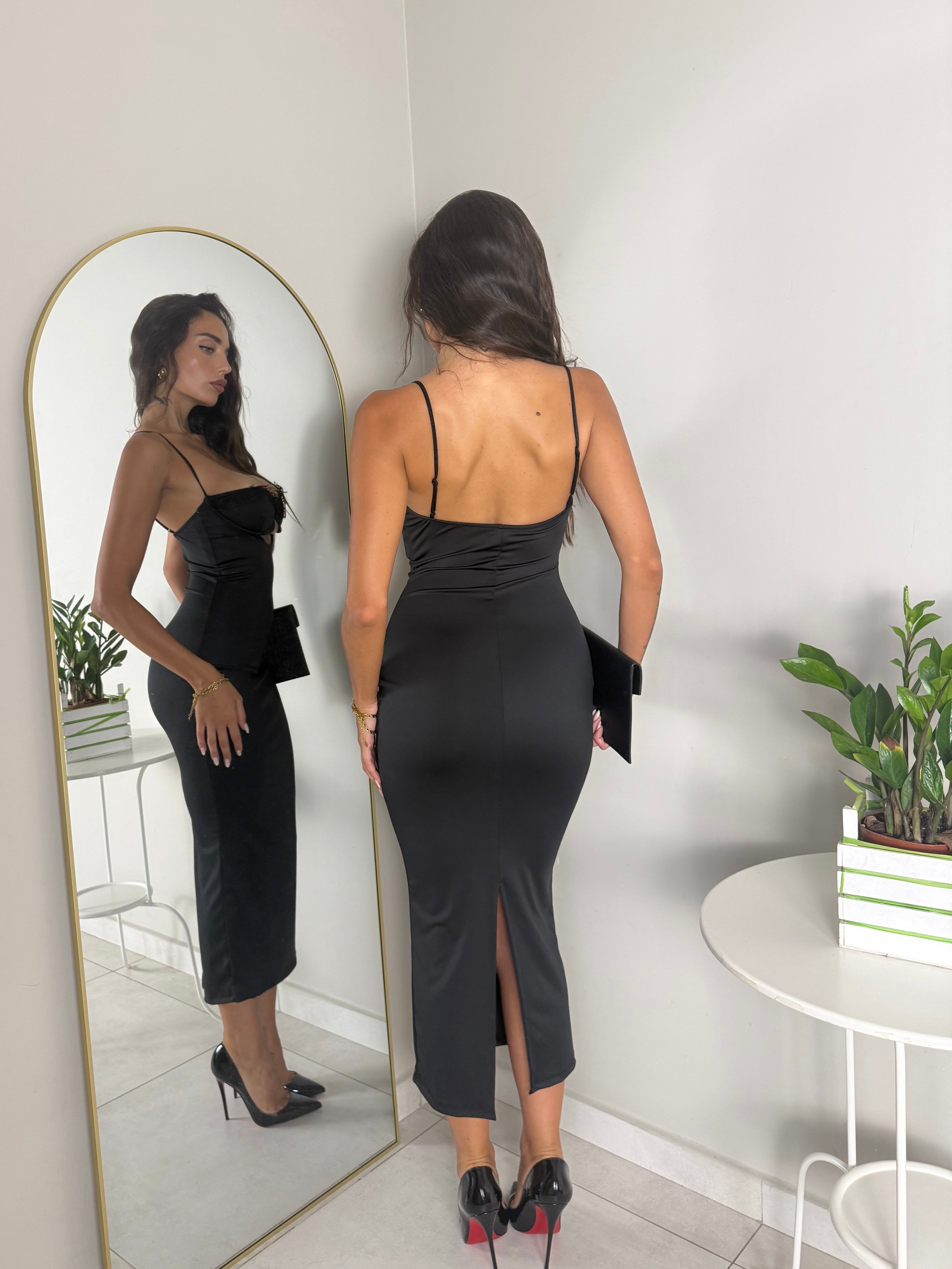 DRESS MEDINA NERO