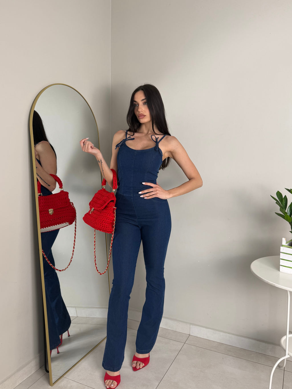 JUMPSUIT IN DENIM