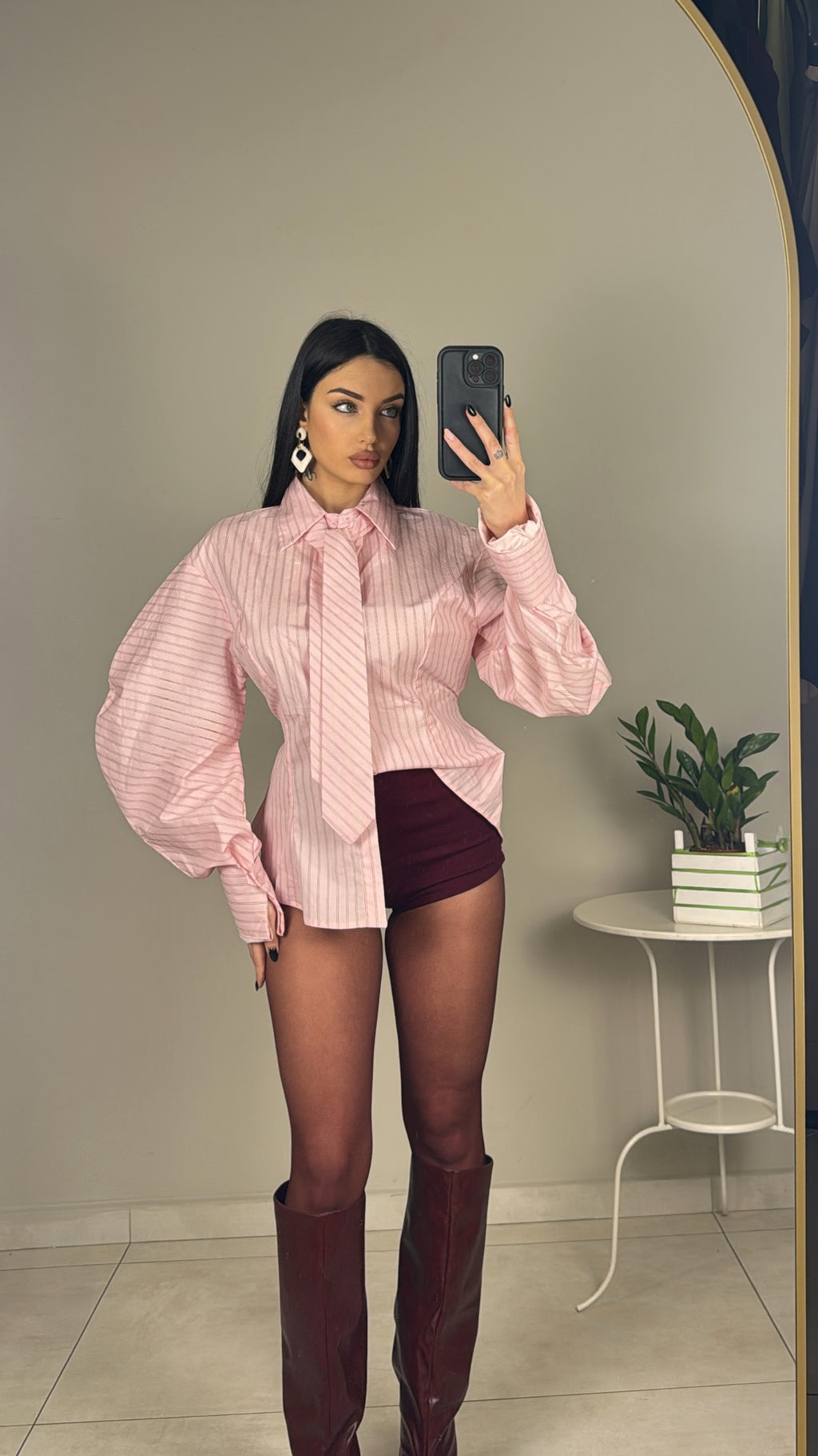 CAMICIA BLOOM ROSA