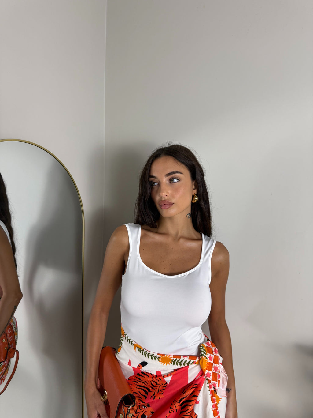 CANOTTA CANDY BIANCA