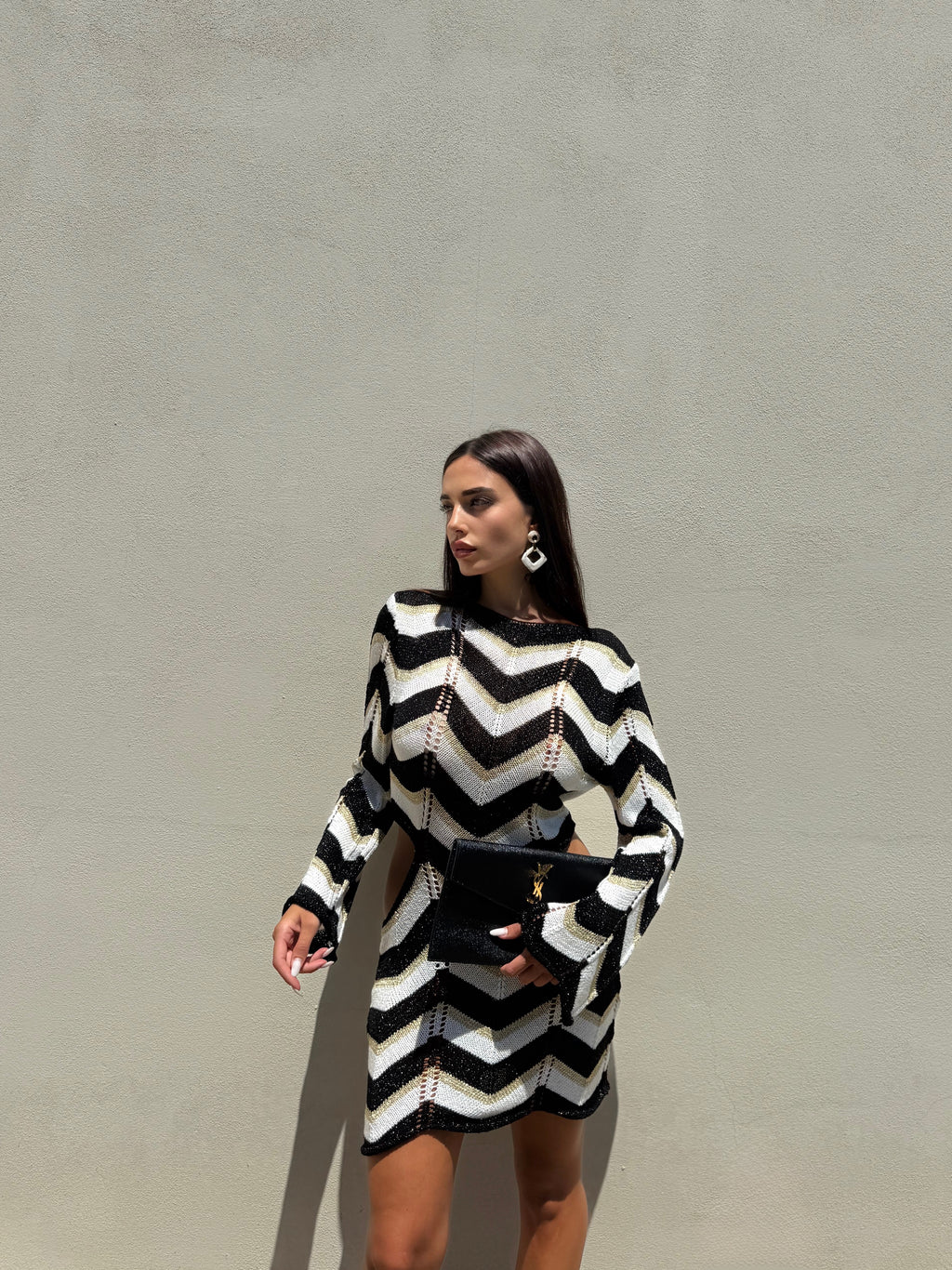 DRESS SARDINIA NERO
