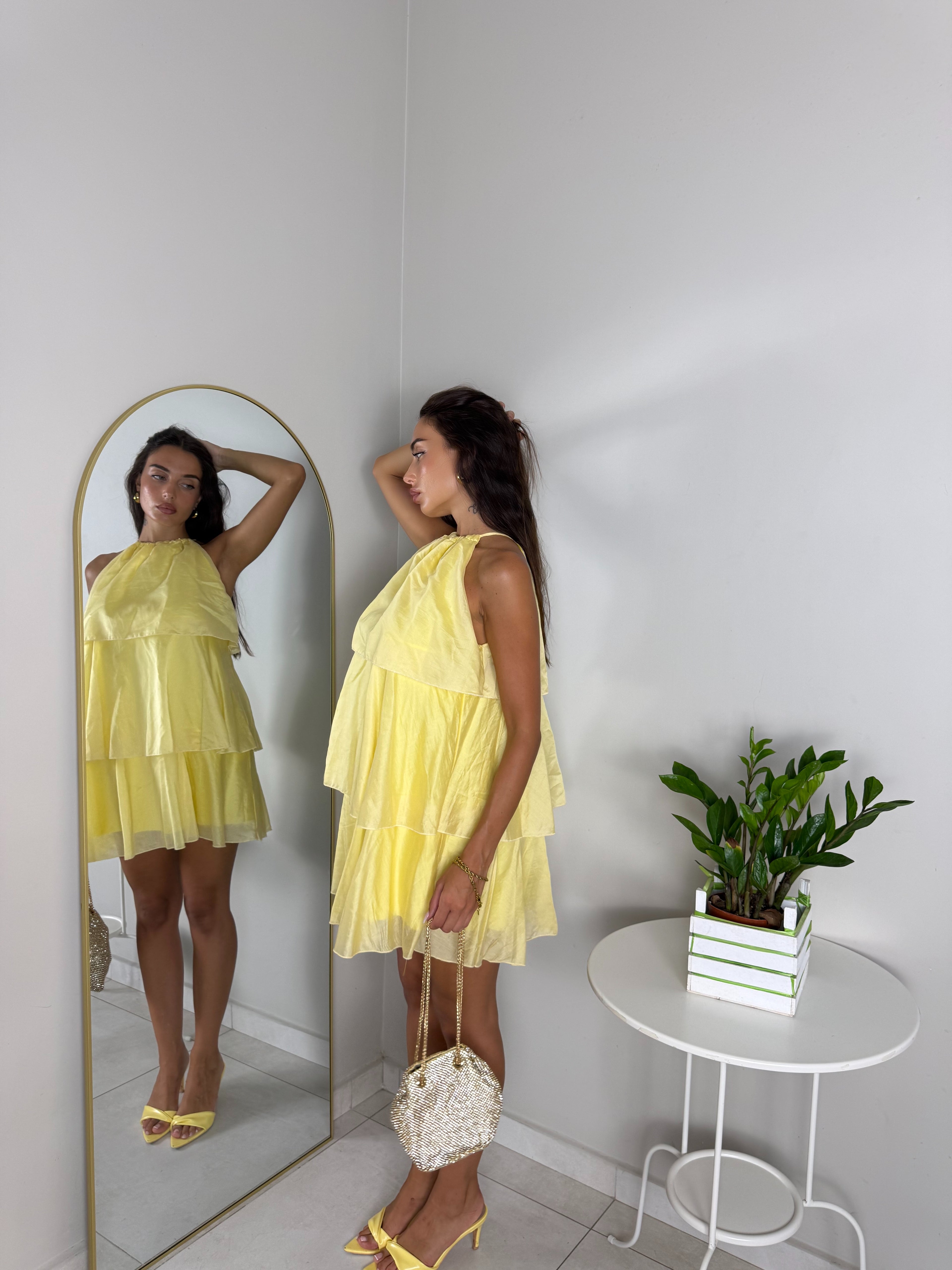 DRESS MICOL GIALLO
