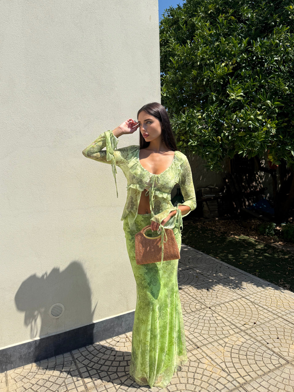 CORDSET JASMIN VERDE