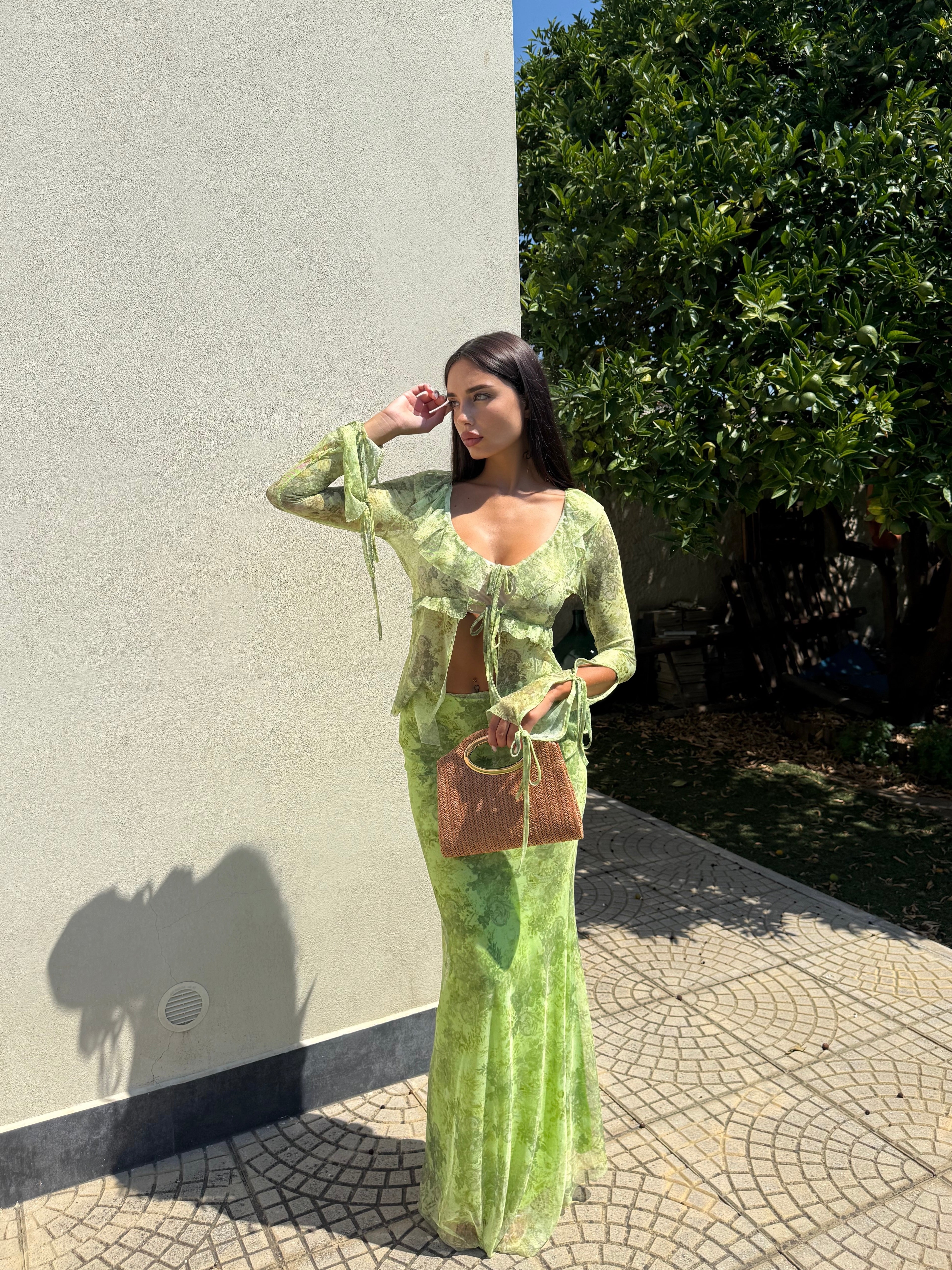 CORDSET JASMIN VERDE
