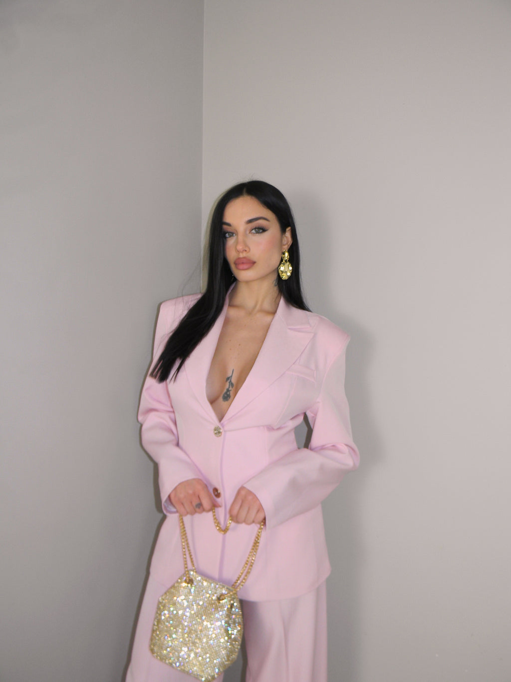 TAILLEUR SHINE ROSA