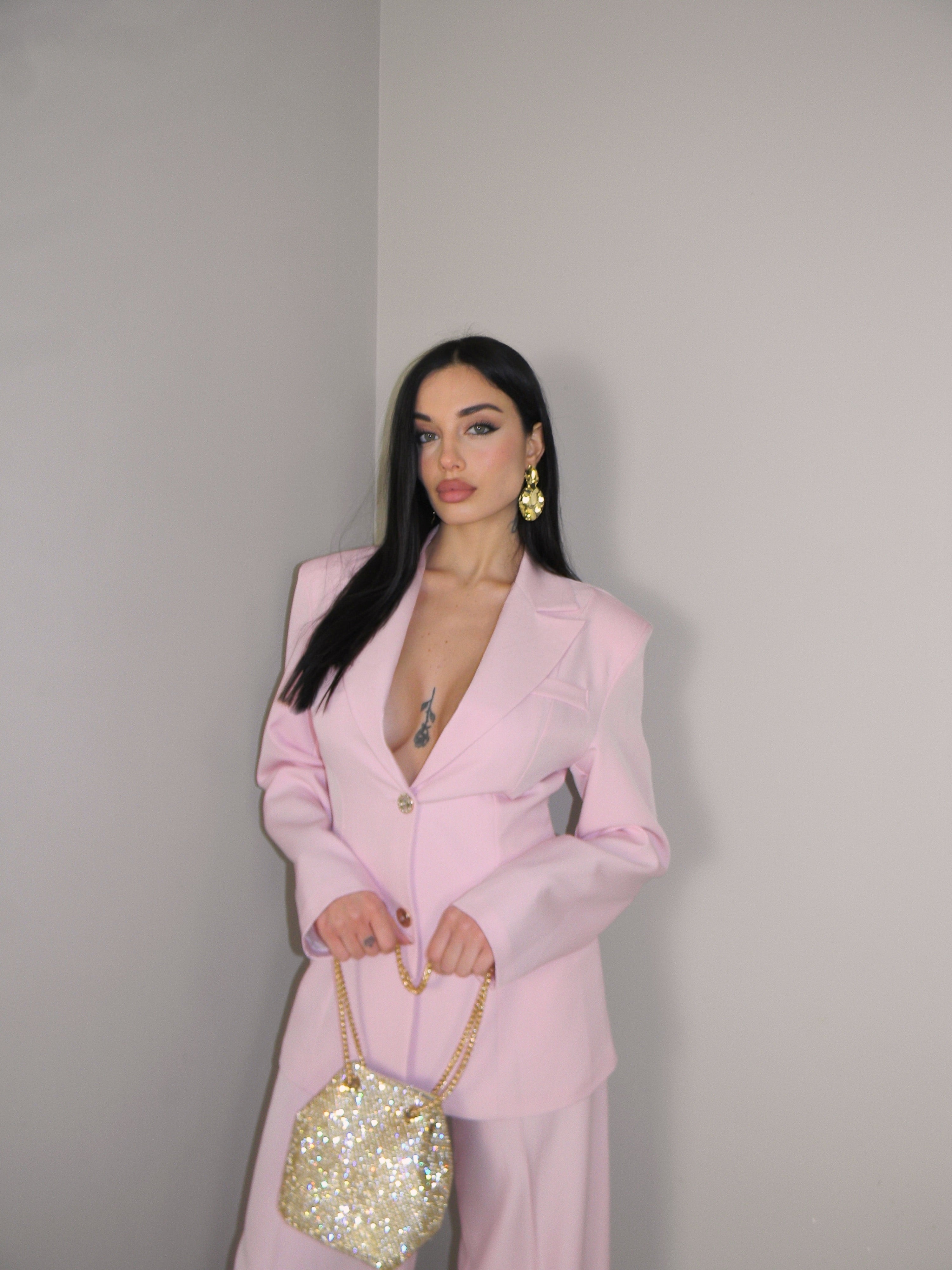 TAILLEUR SHINE ROSA