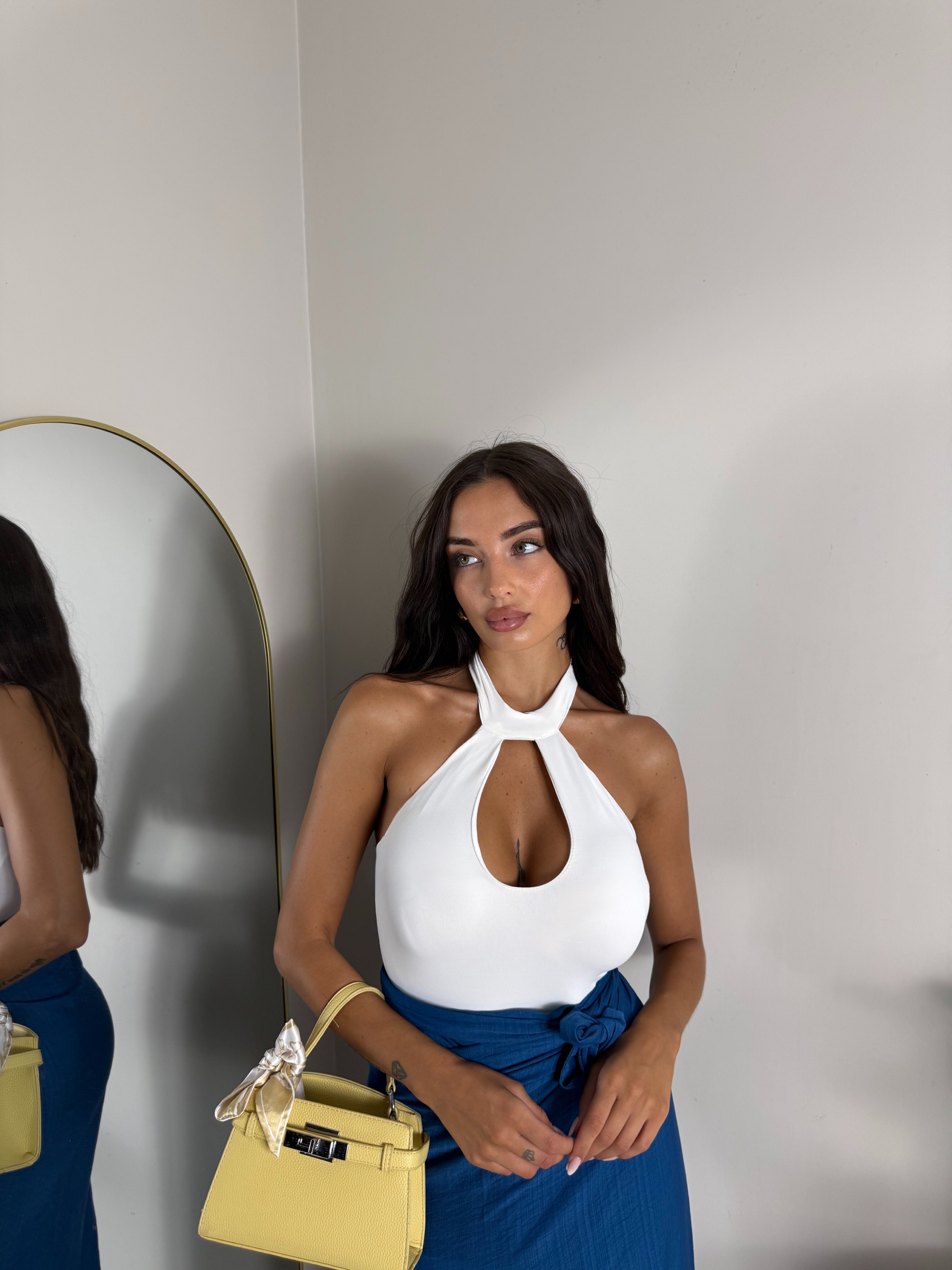 BODY GOCCIA BIANCO