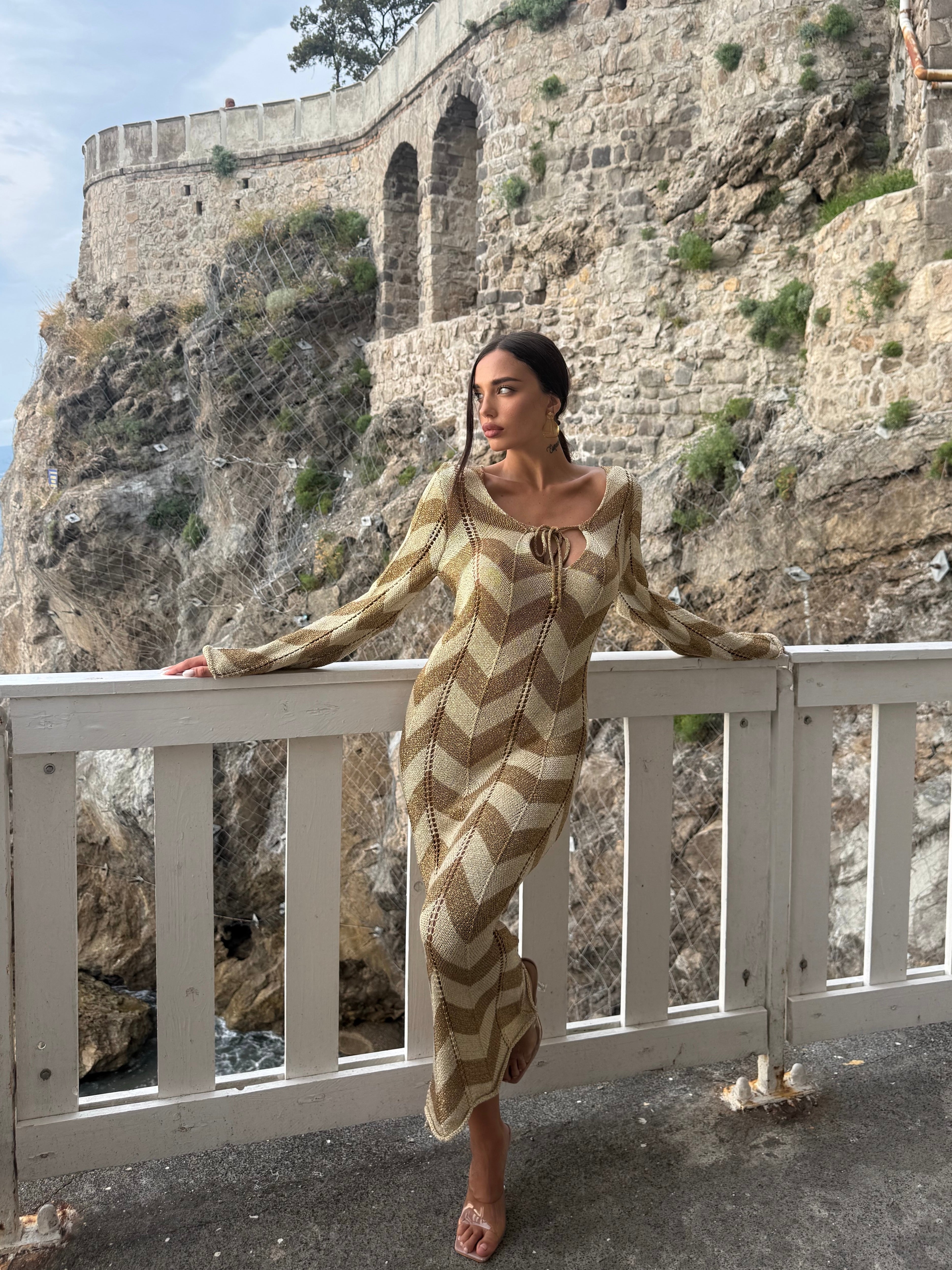 DRESS MAYA ORO