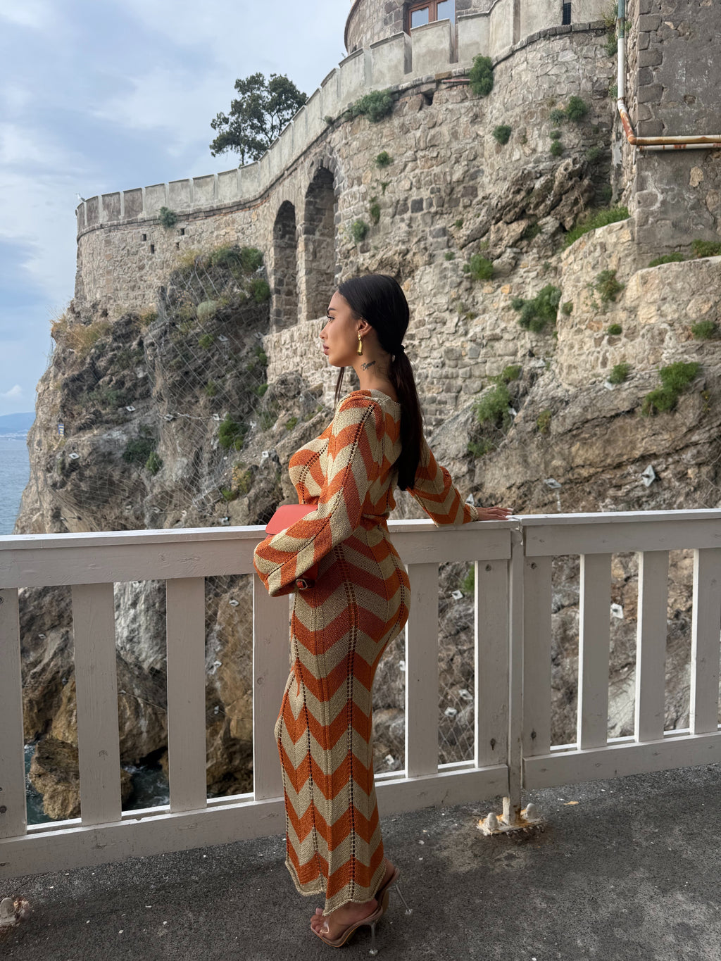 DRESS MAYA ARANCIO