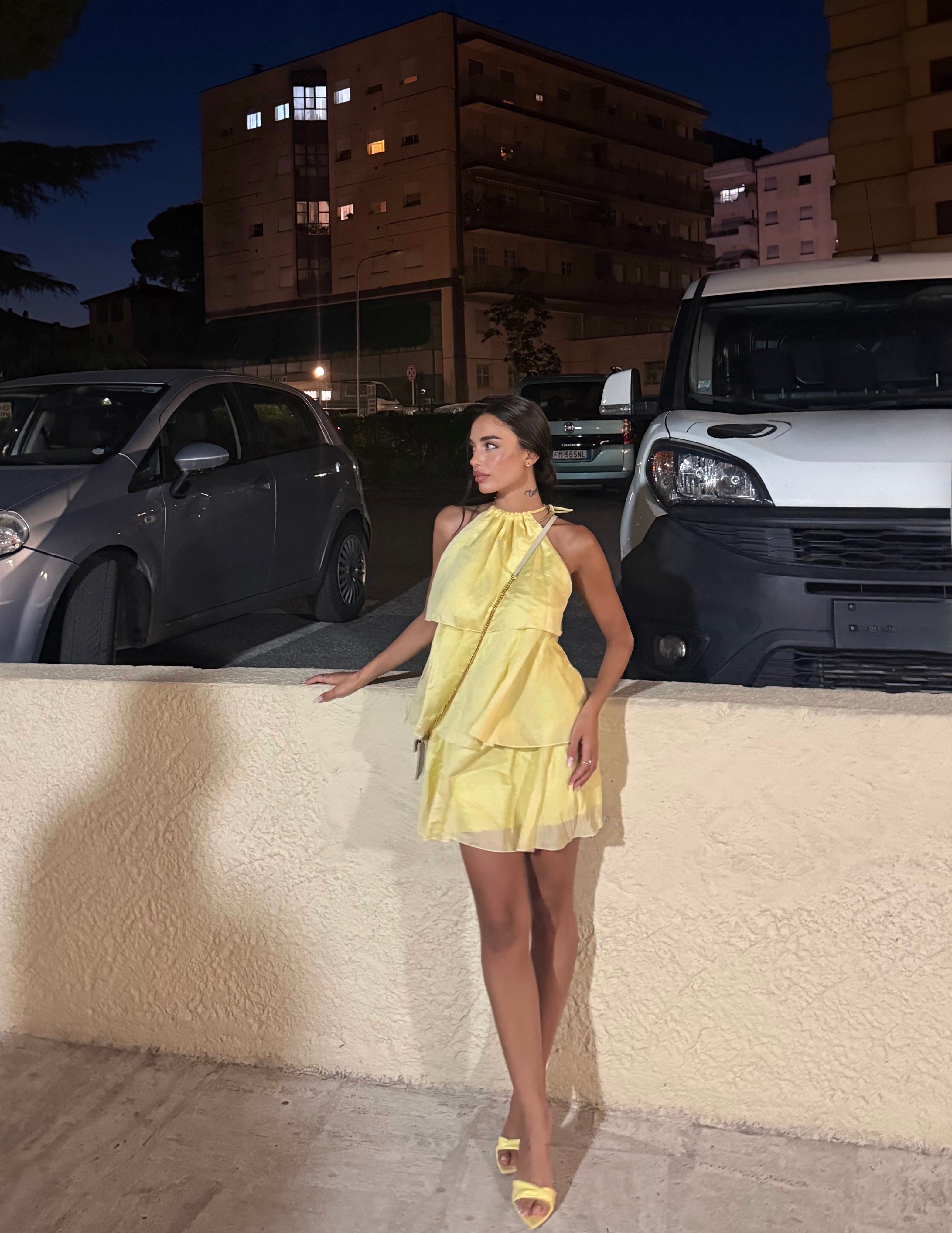 DRESS MICOL GIALLO