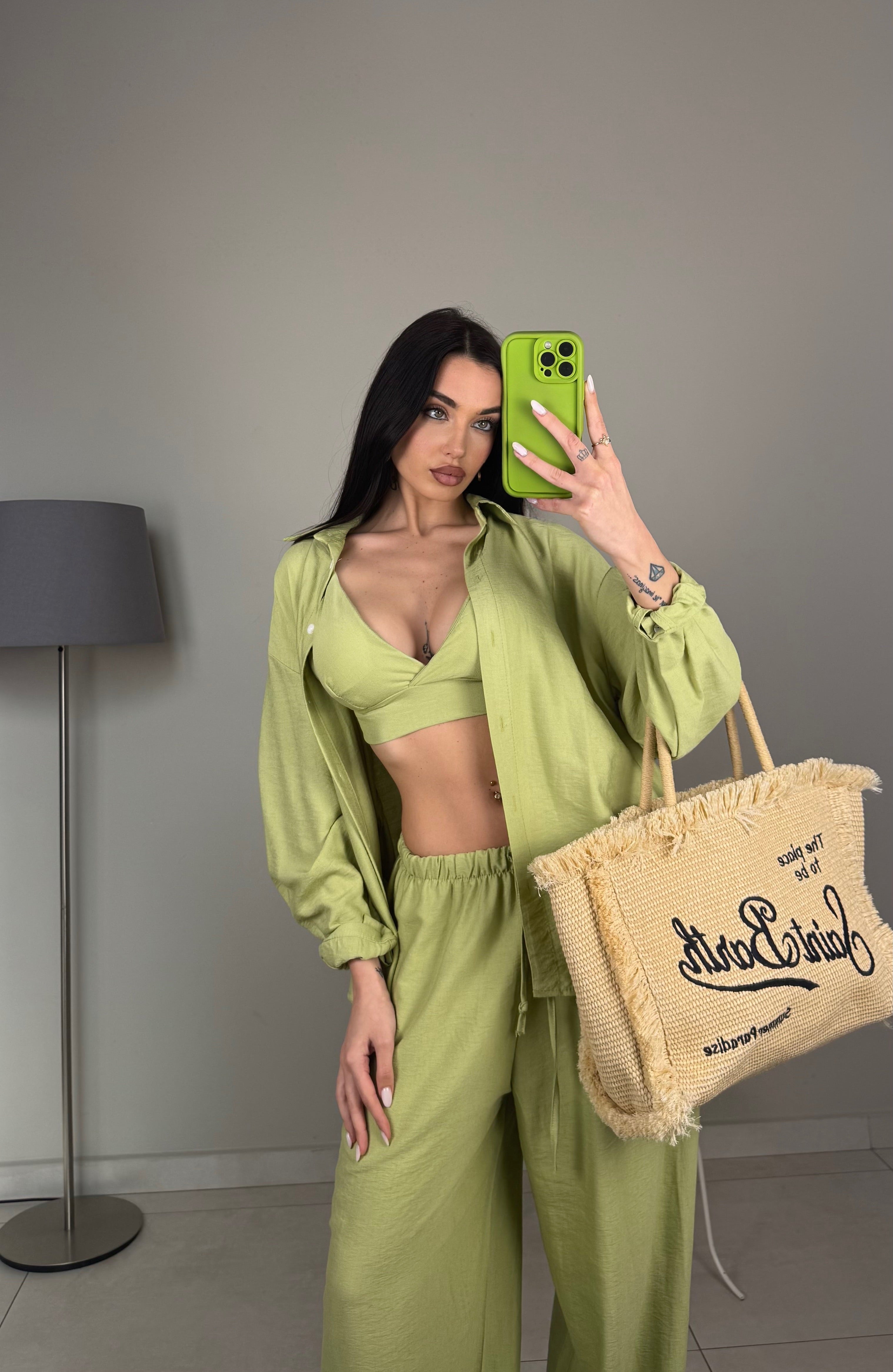 COORDINATO SUMMER VERDE MELA