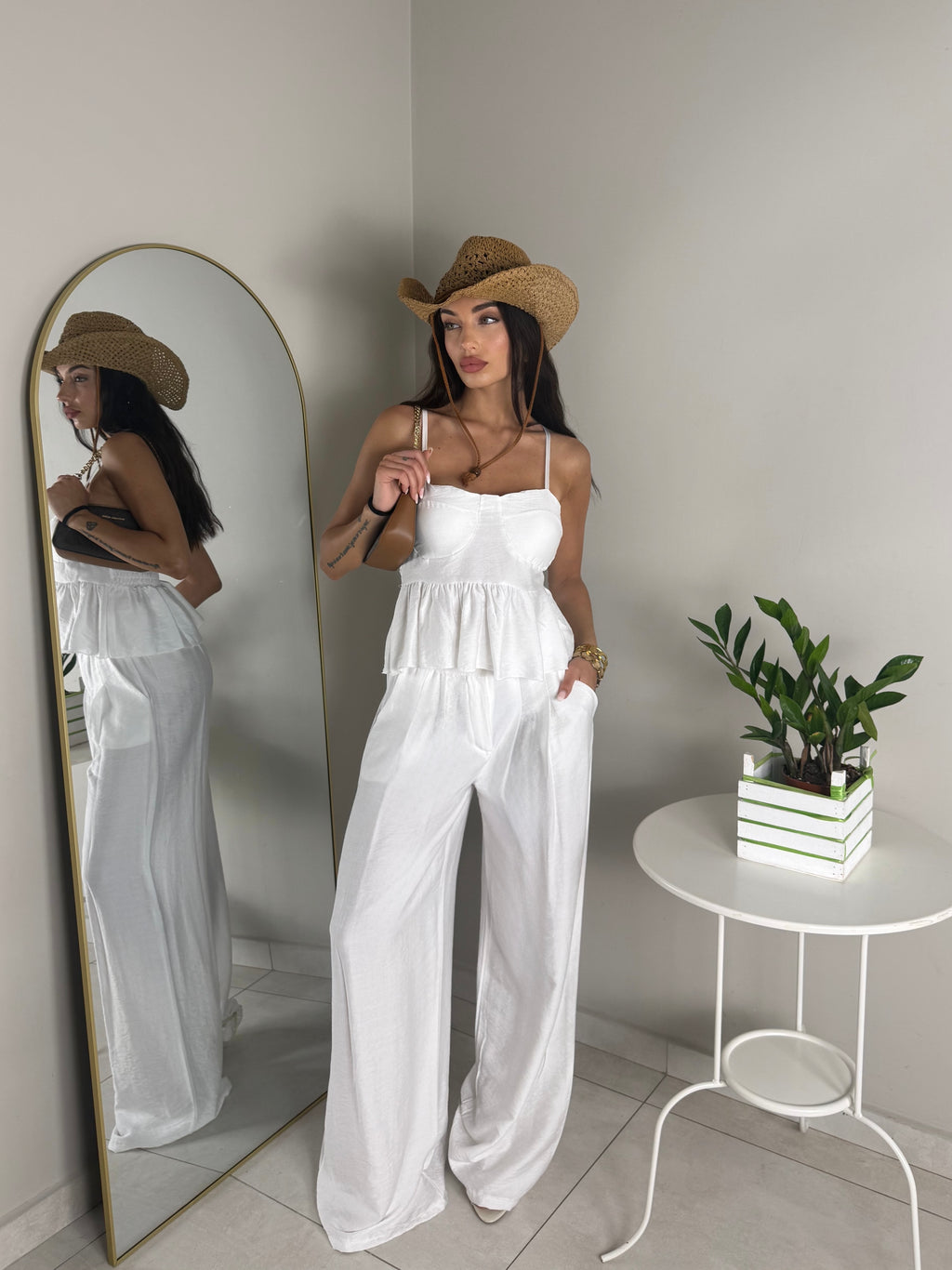 CORDSET ALISYA BIANCO