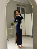 DRESS SELENA BLU