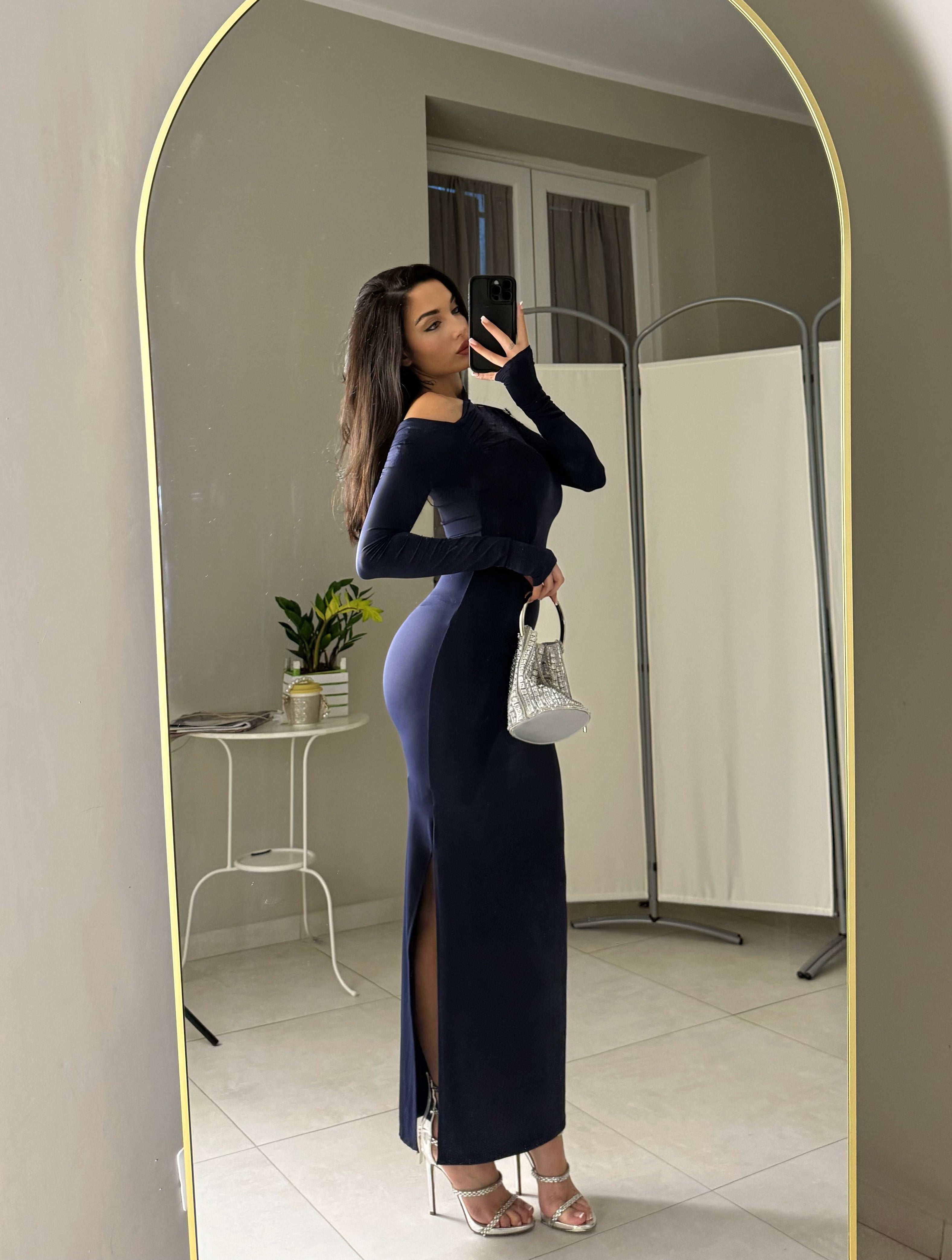 DRESS SELENA BLU