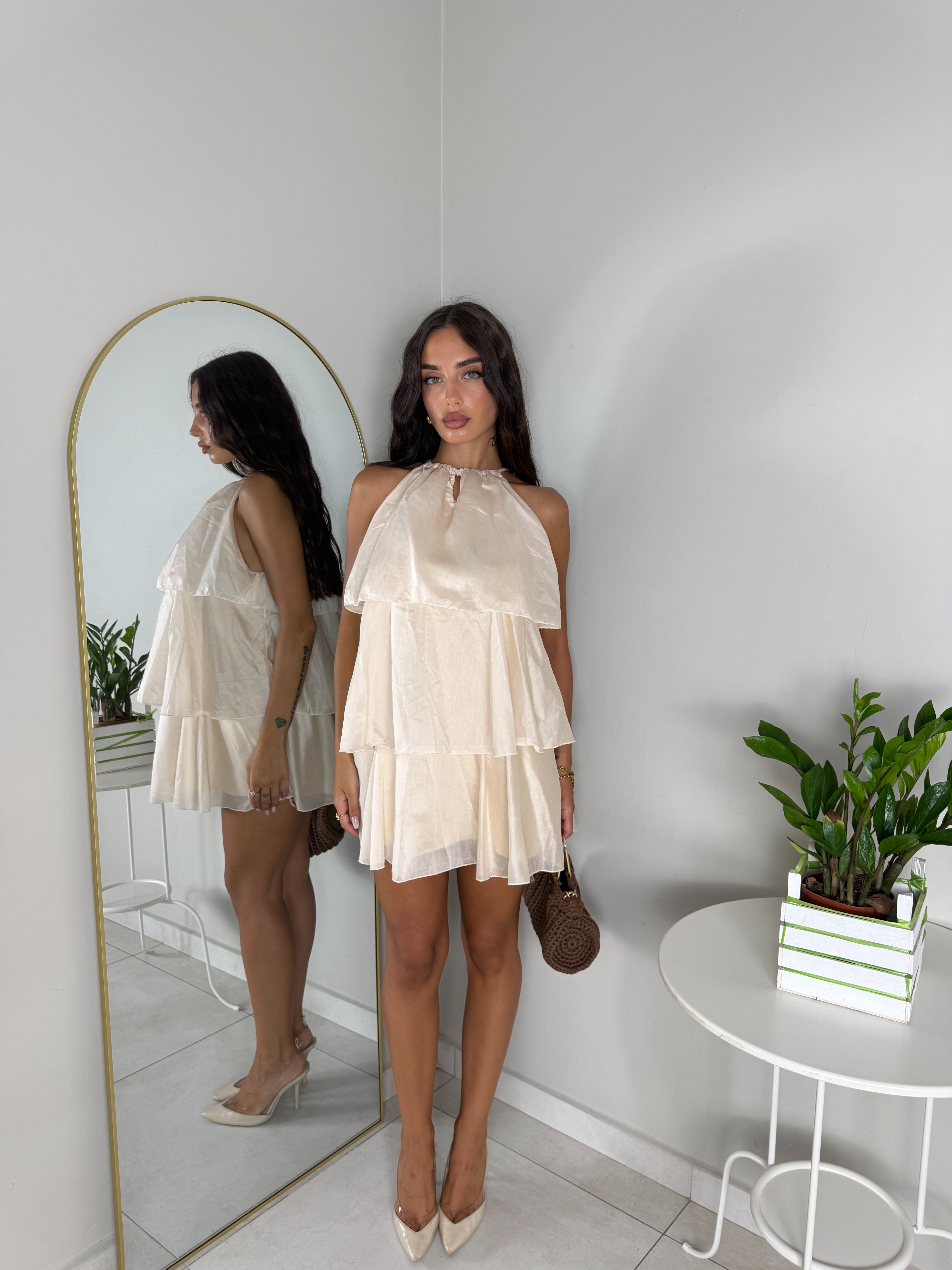 DRESS MICOL AVORIO