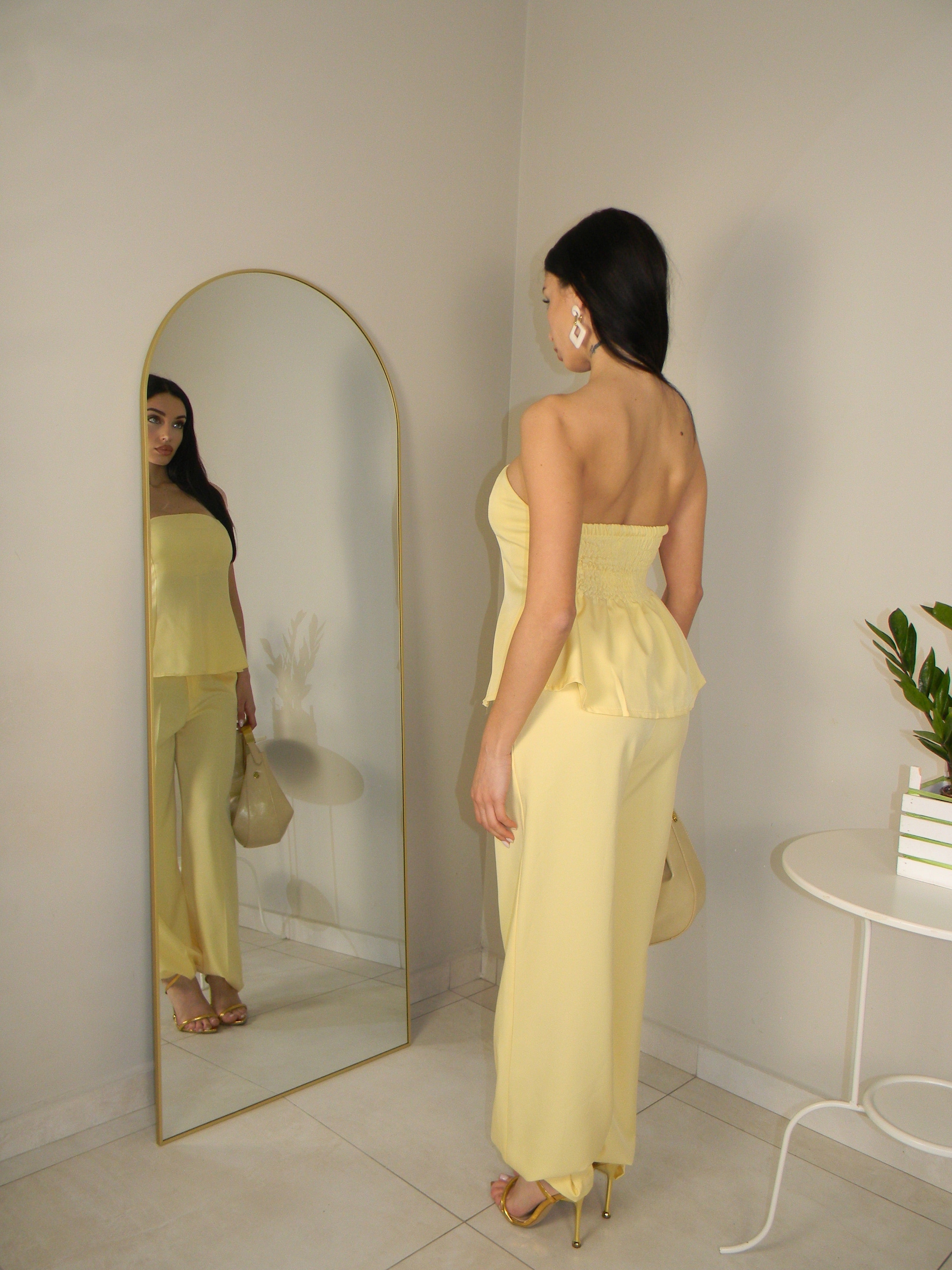COORDINATO DAILY GIALLO