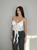 TOP CURLY BIANCO