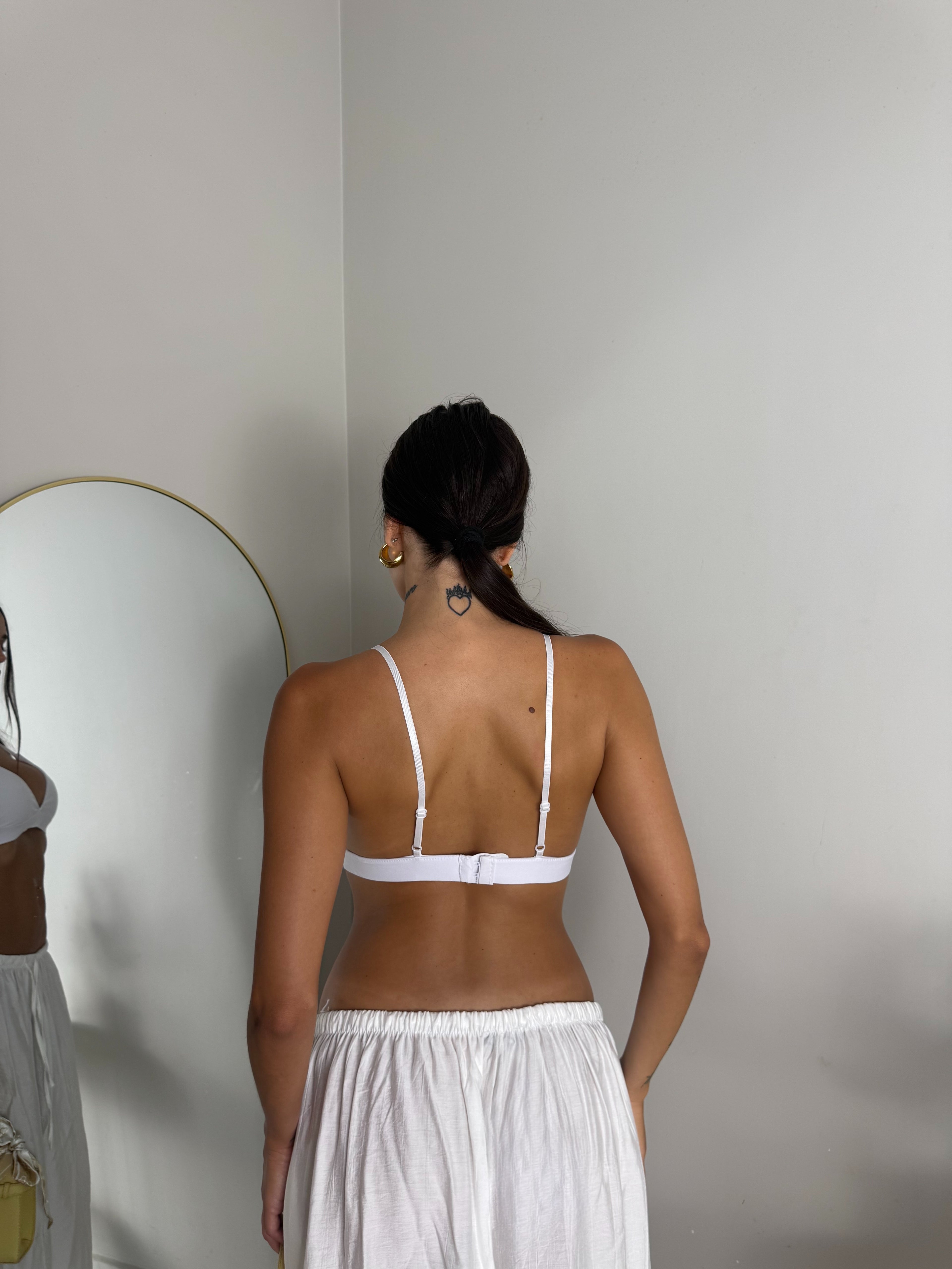 MINI TOP BIANCO