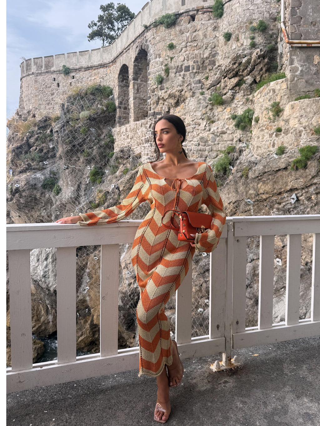 DRESS MAYA ARANCIO