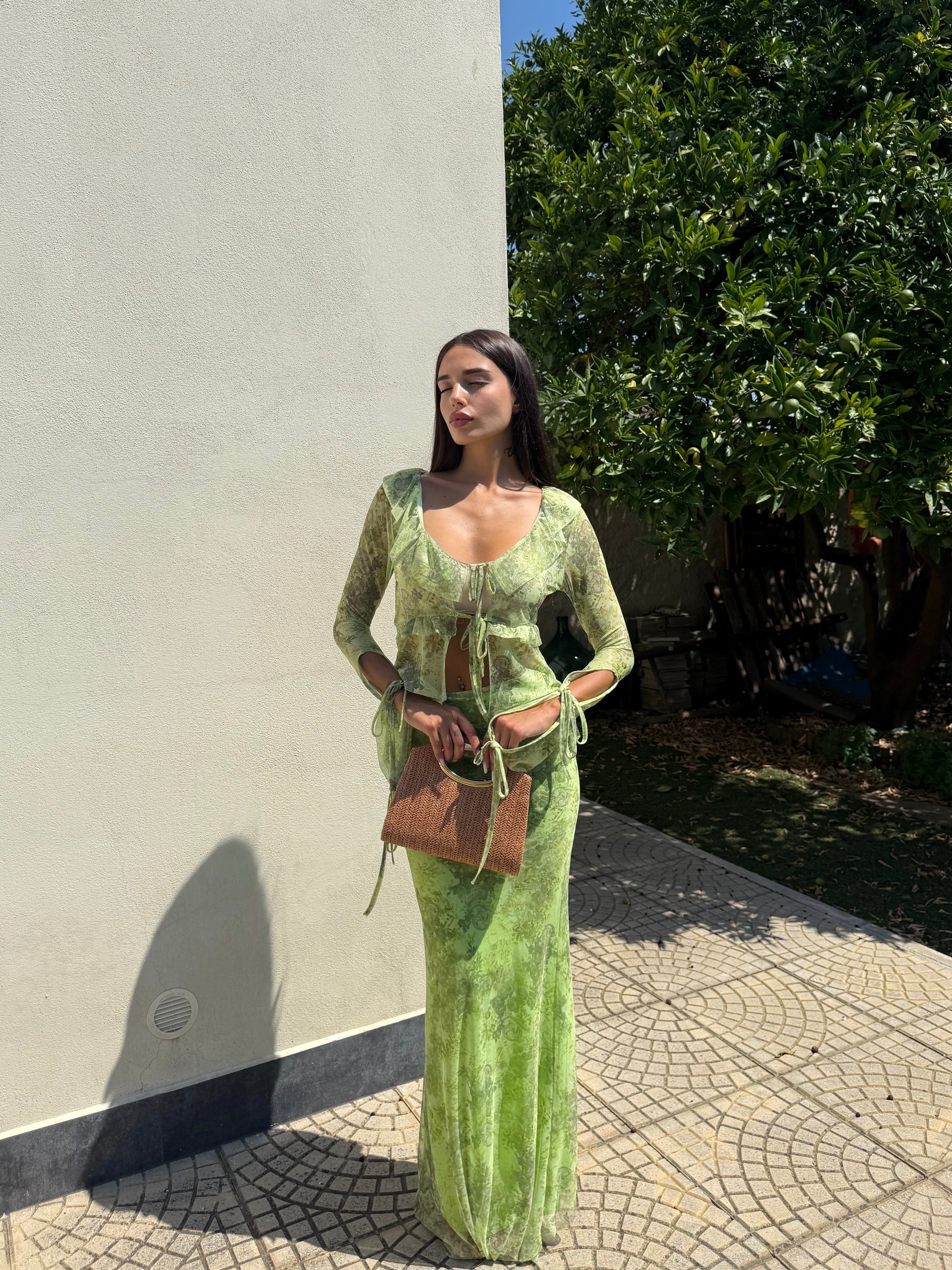 CORDSET JASMIN VERDE