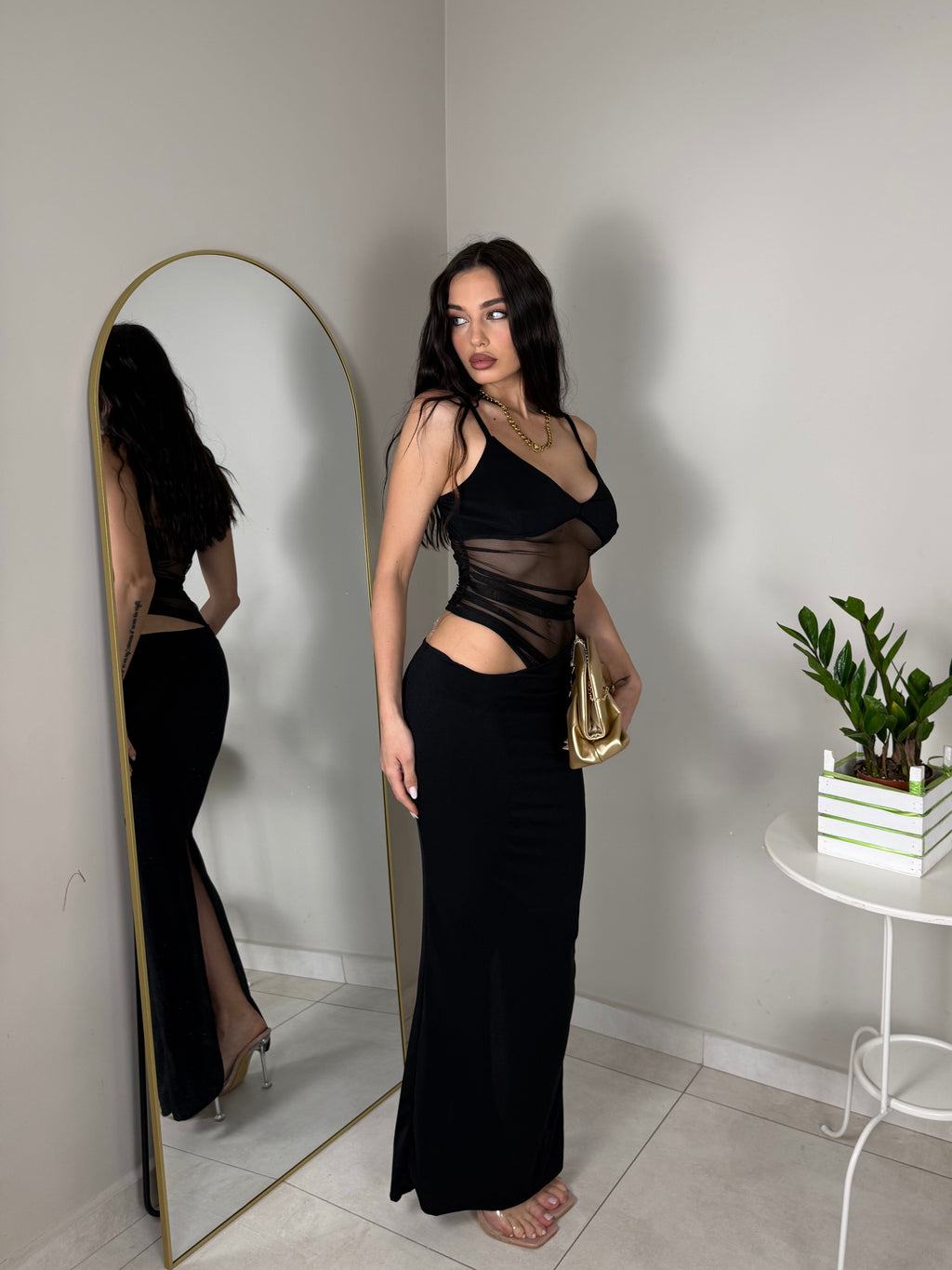 DRESS AMNESIA NERO