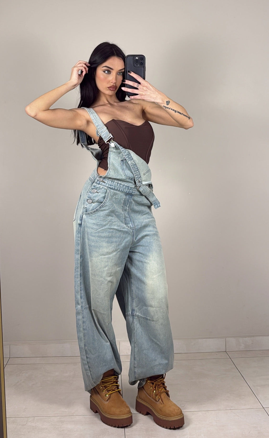 SALOPETTE DENIM