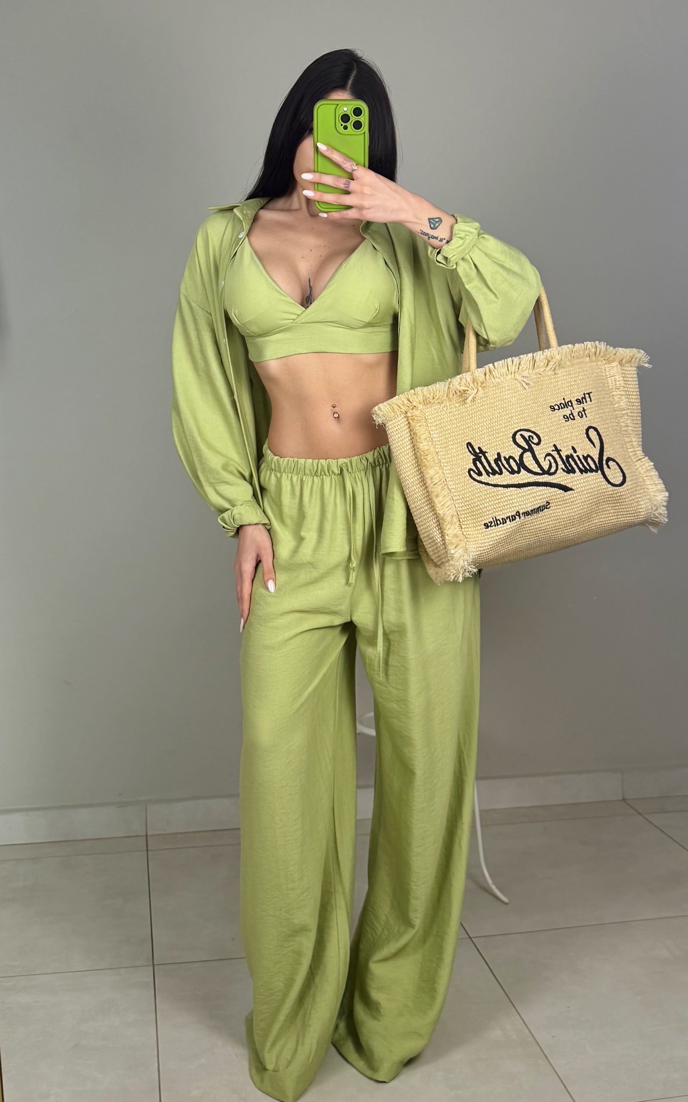 COORDINATO SUMMER VERDE MELA