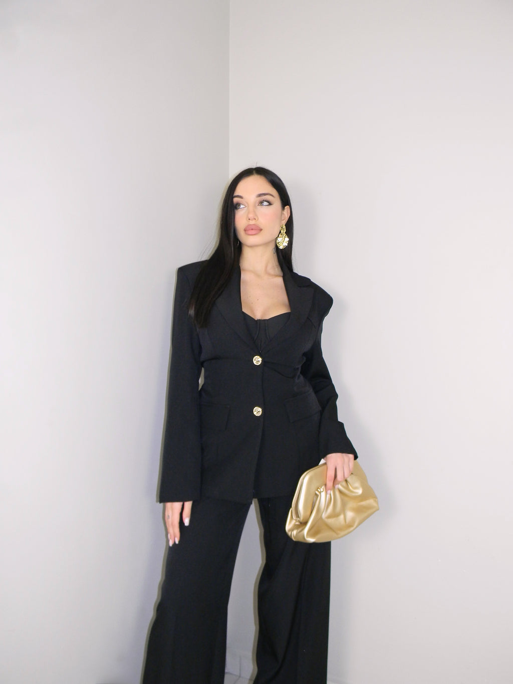TAILLEUR SHINE NERO