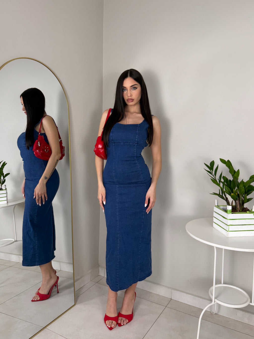 DRESS IN DENIM