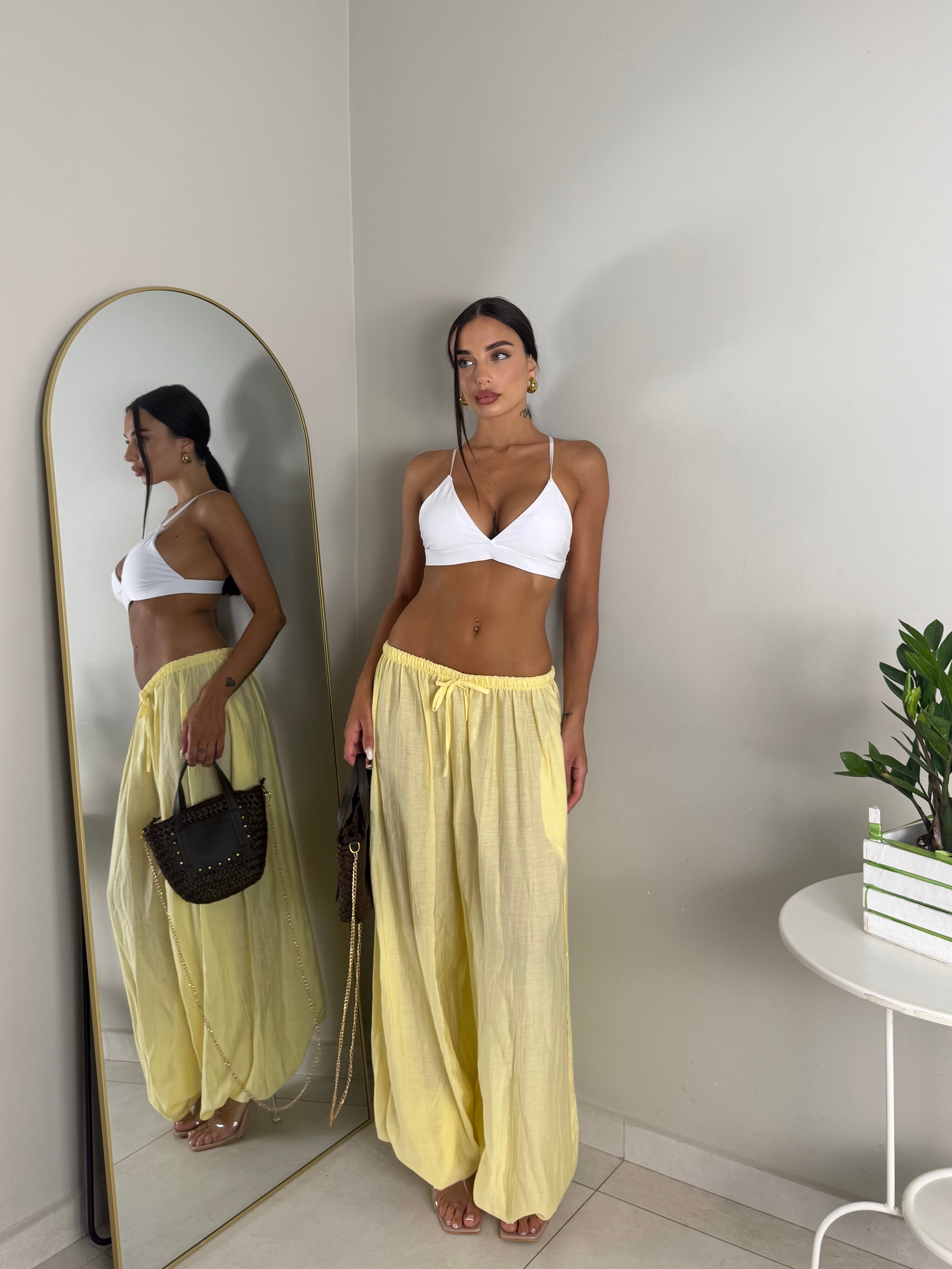 PANTALONE MARBELLA GIALLO