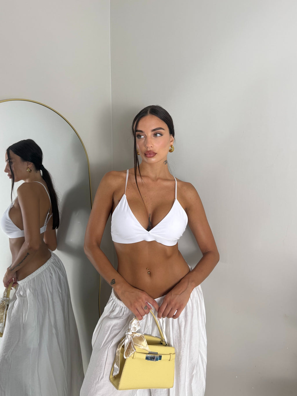MINI TOP BIANCO