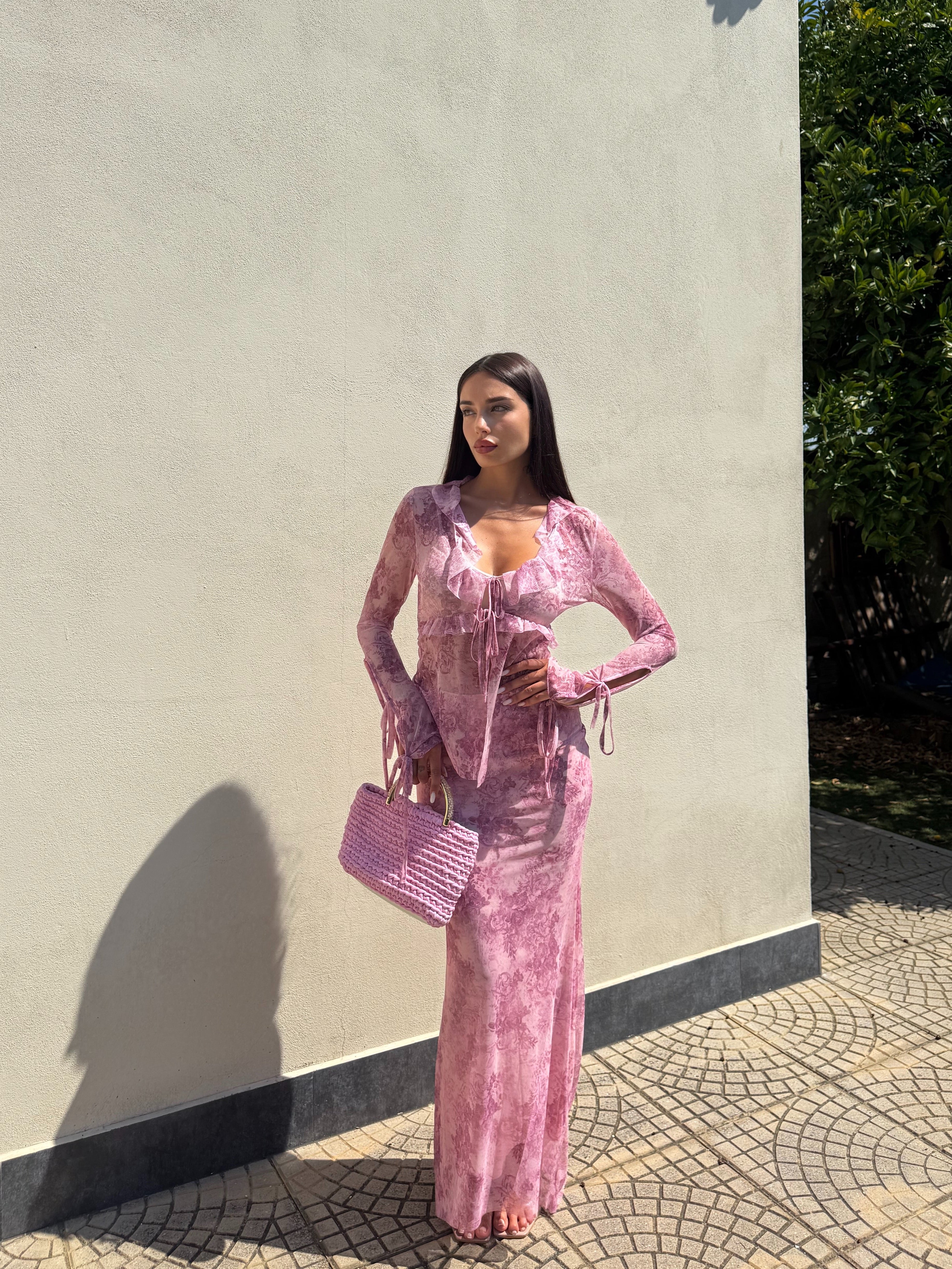 CORDSET JASMINE ROSA