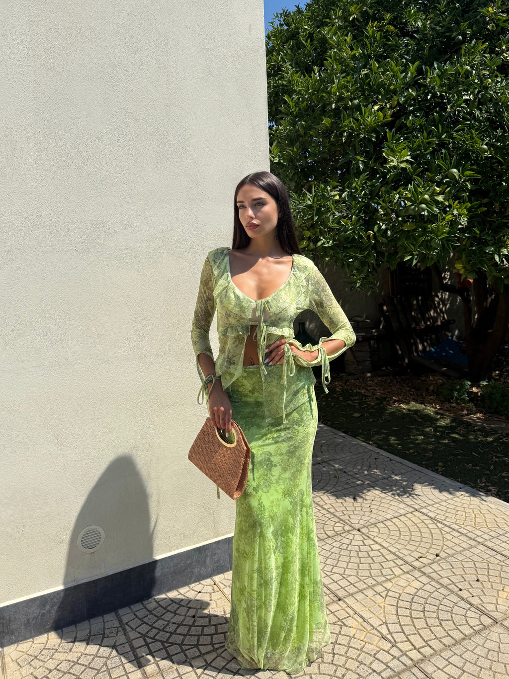 CORDSET JASMIN VERDE