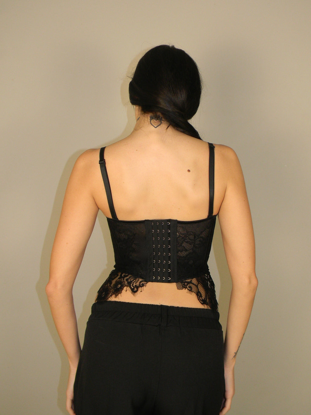 CORSETTO PASSION NERO