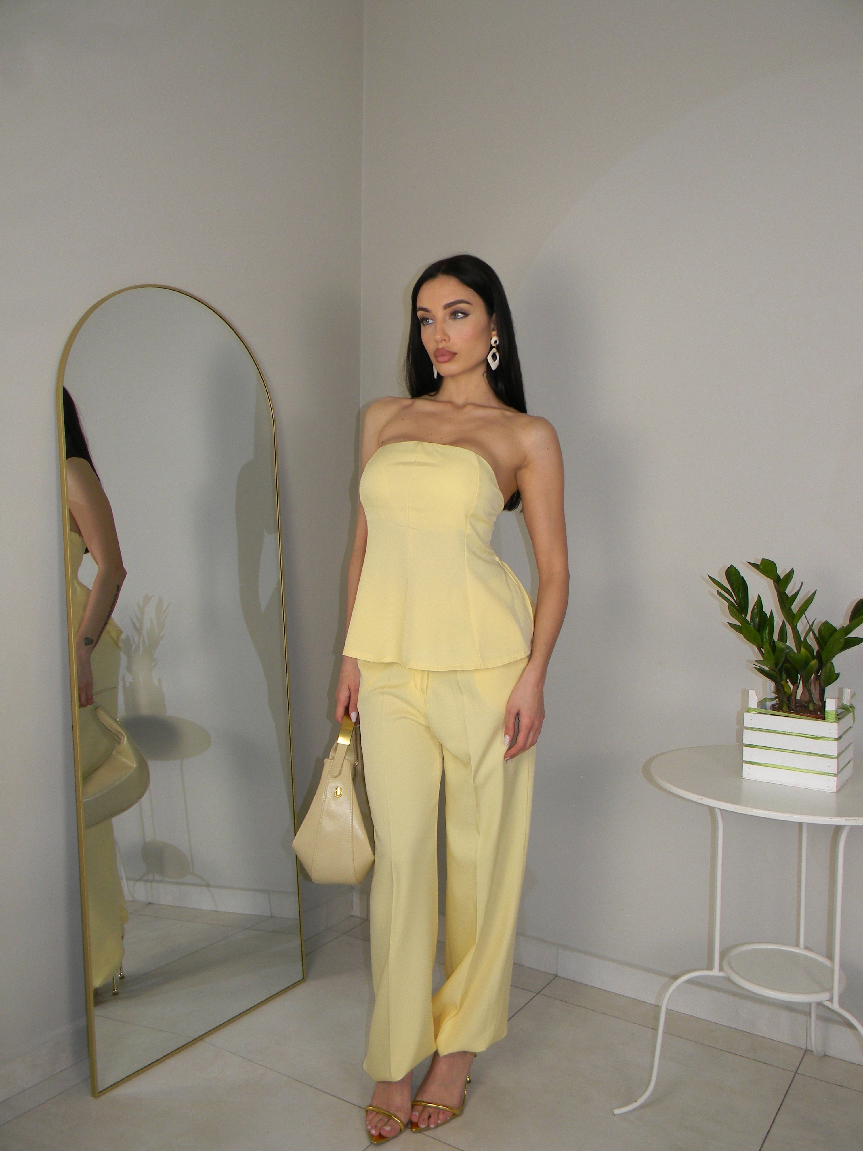 COORDINATO DAILY GIALLO